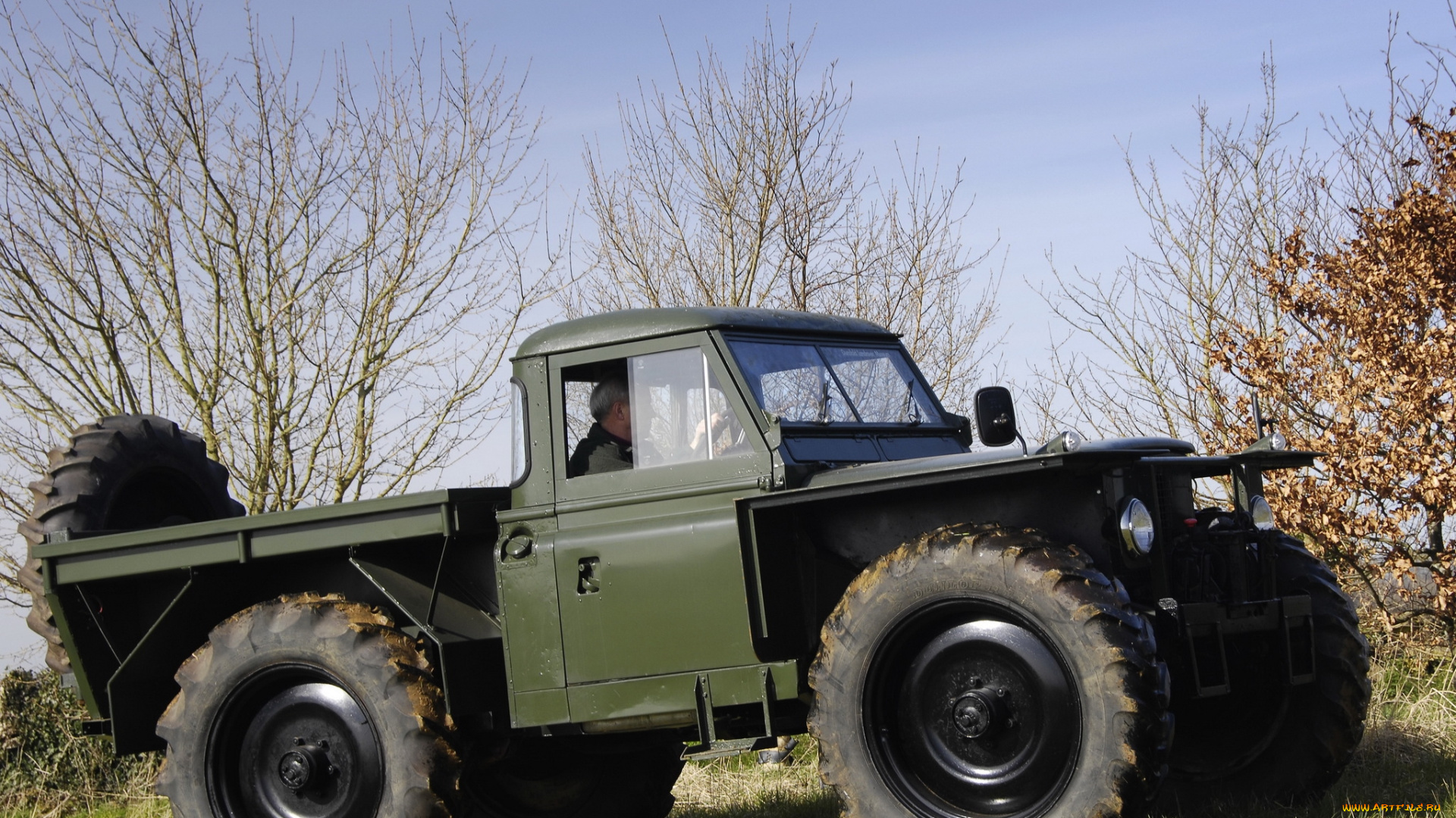 roadless, 109, forest, rover, автомобили, custom, pick, up