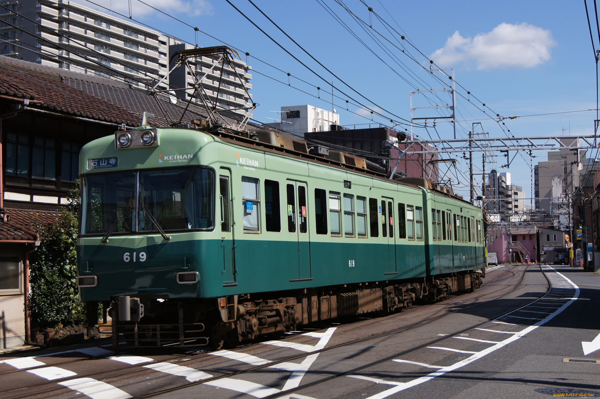 техника, трамваи, улица, дома, регьсы