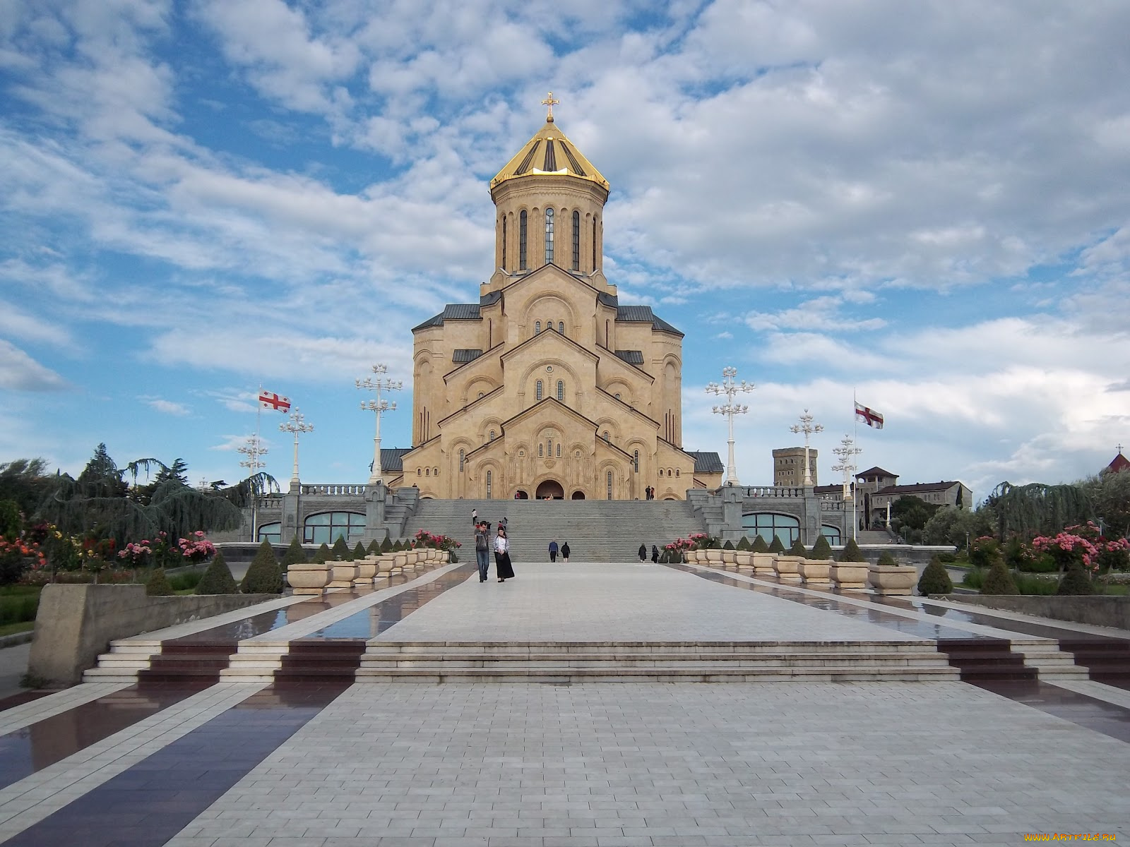 города, тбилиси, грузия, храм