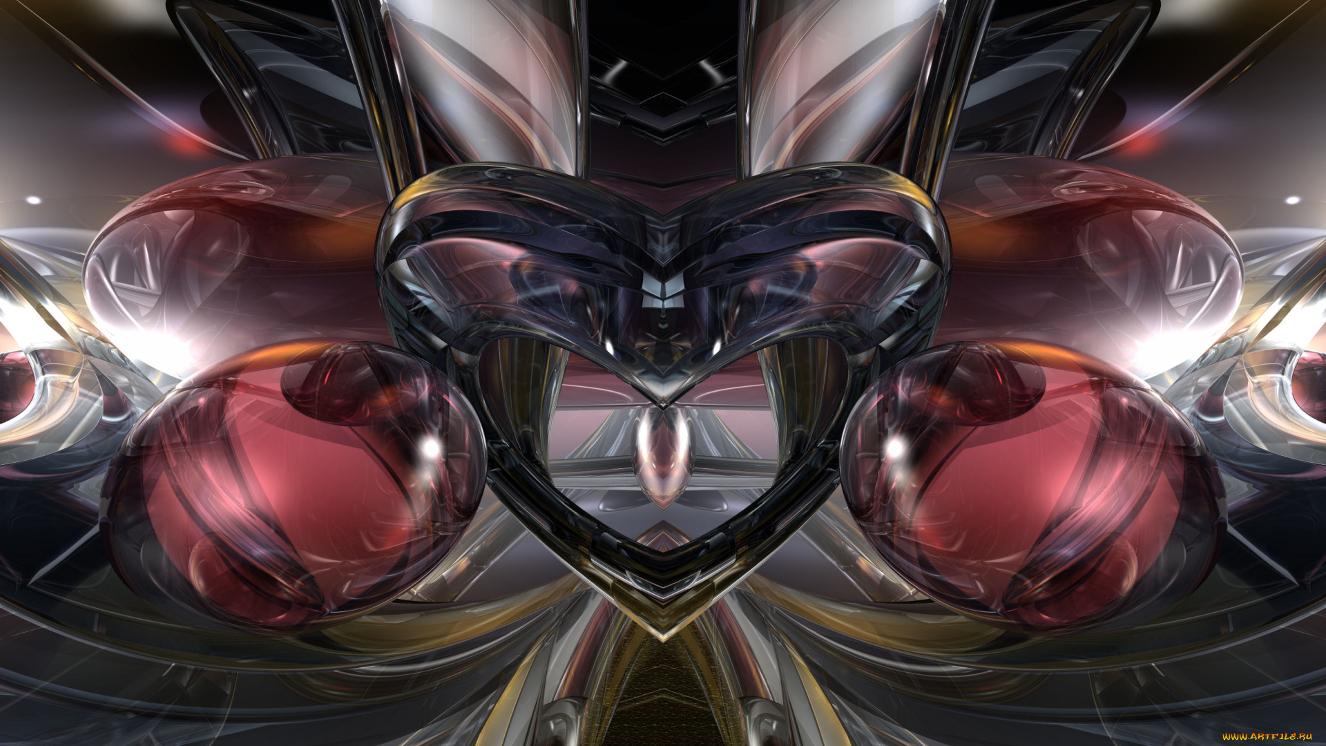 3д, графика, fractal, фракталы, фрактал