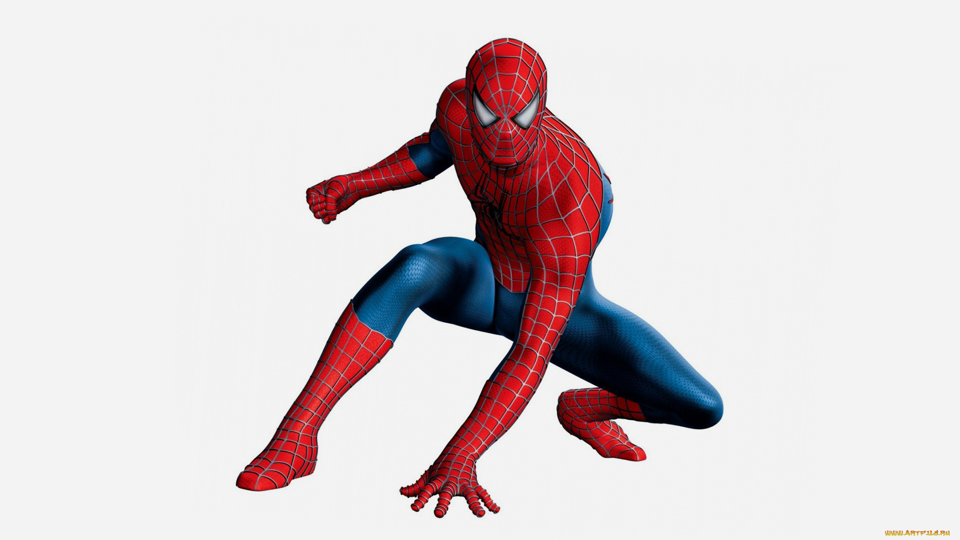 Человек, паук, рисованные, комиксы, Человек-паук, spider-man, красный, белый, фон