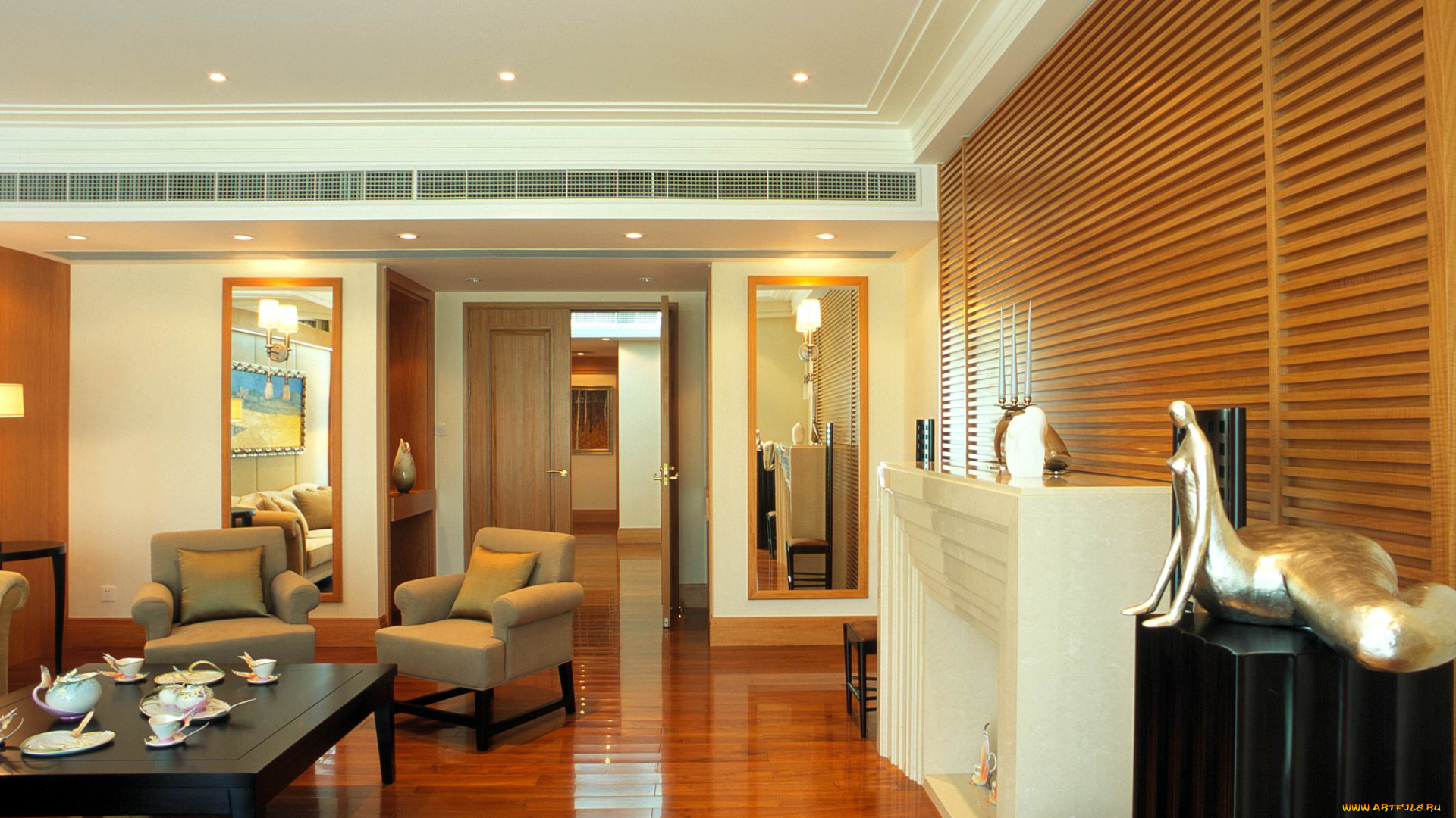 интерьер, кабинет, библиотека, офис