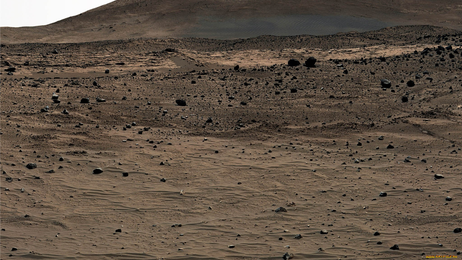 космос, марс, камни, поверхность, планета, песок