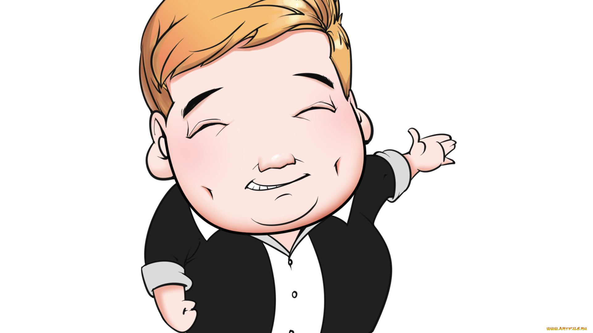 рисованные, люди, лицо