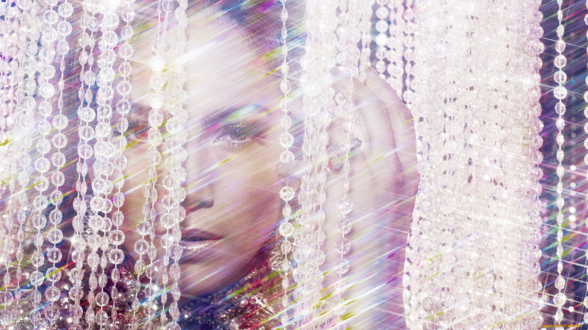 Jennifer, Lopez, девушки, певица, актриса, бусины, блеск