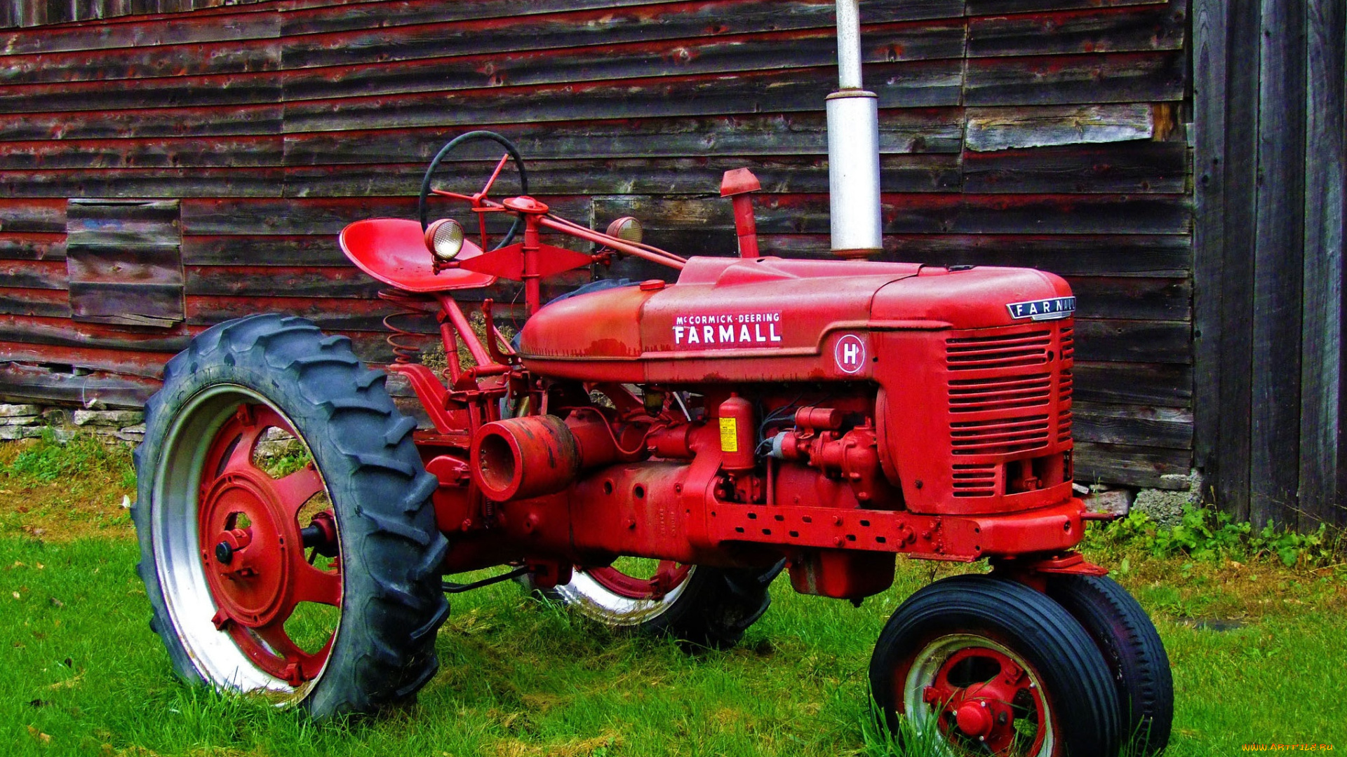 farmall, tractor, техника, тракторы, колесный, трактор