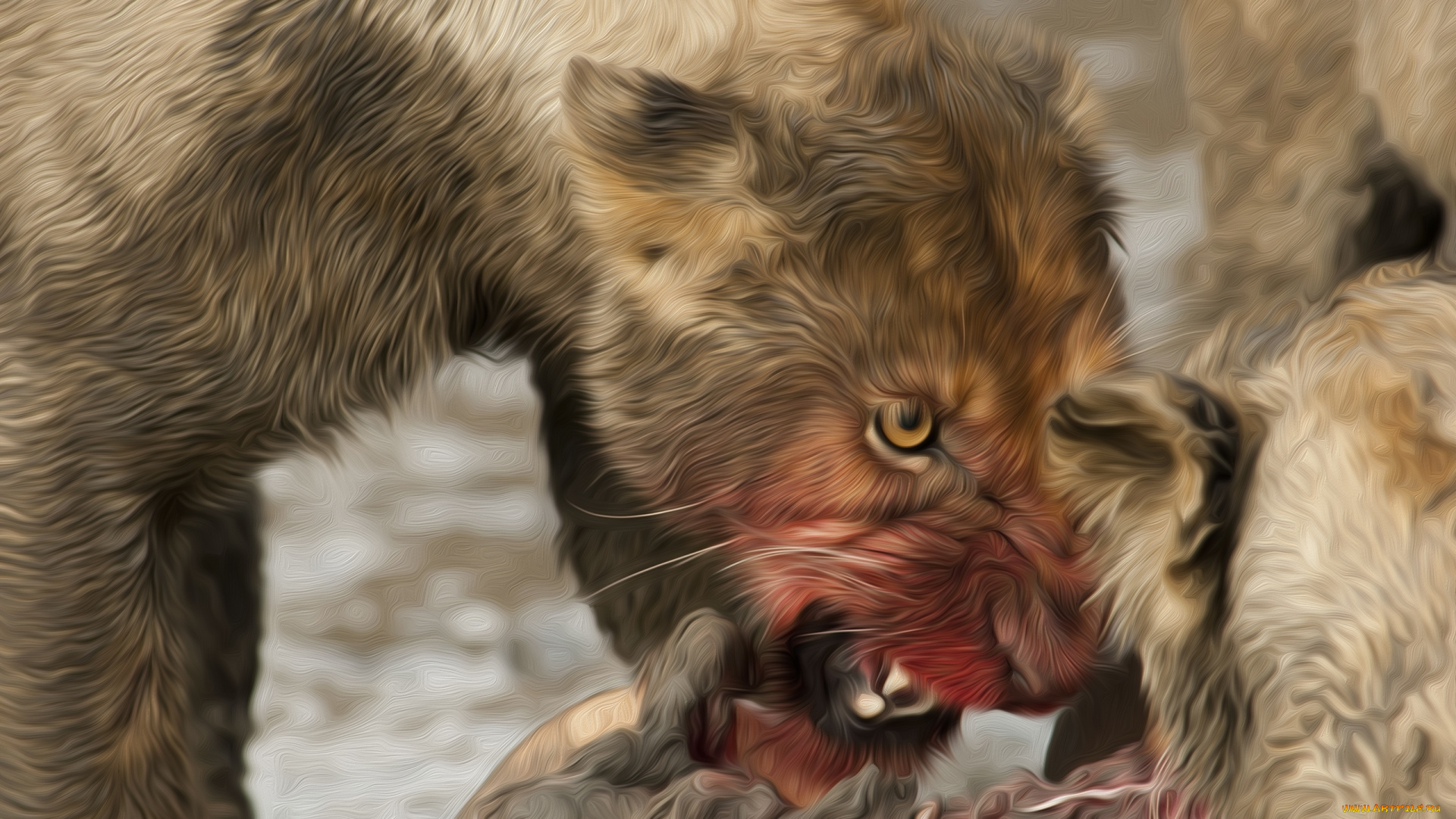 разное, компьютерный, дизайн, хищник, челюсти