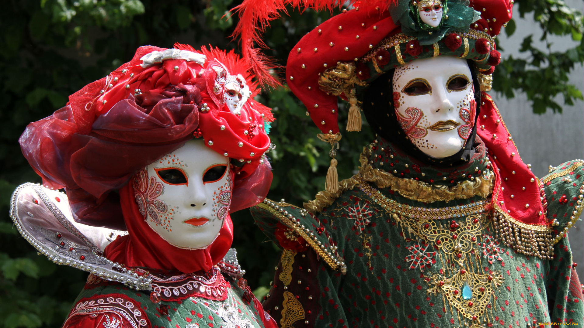 разное, маски, карнавальные, костюмы, карнавал, венеция