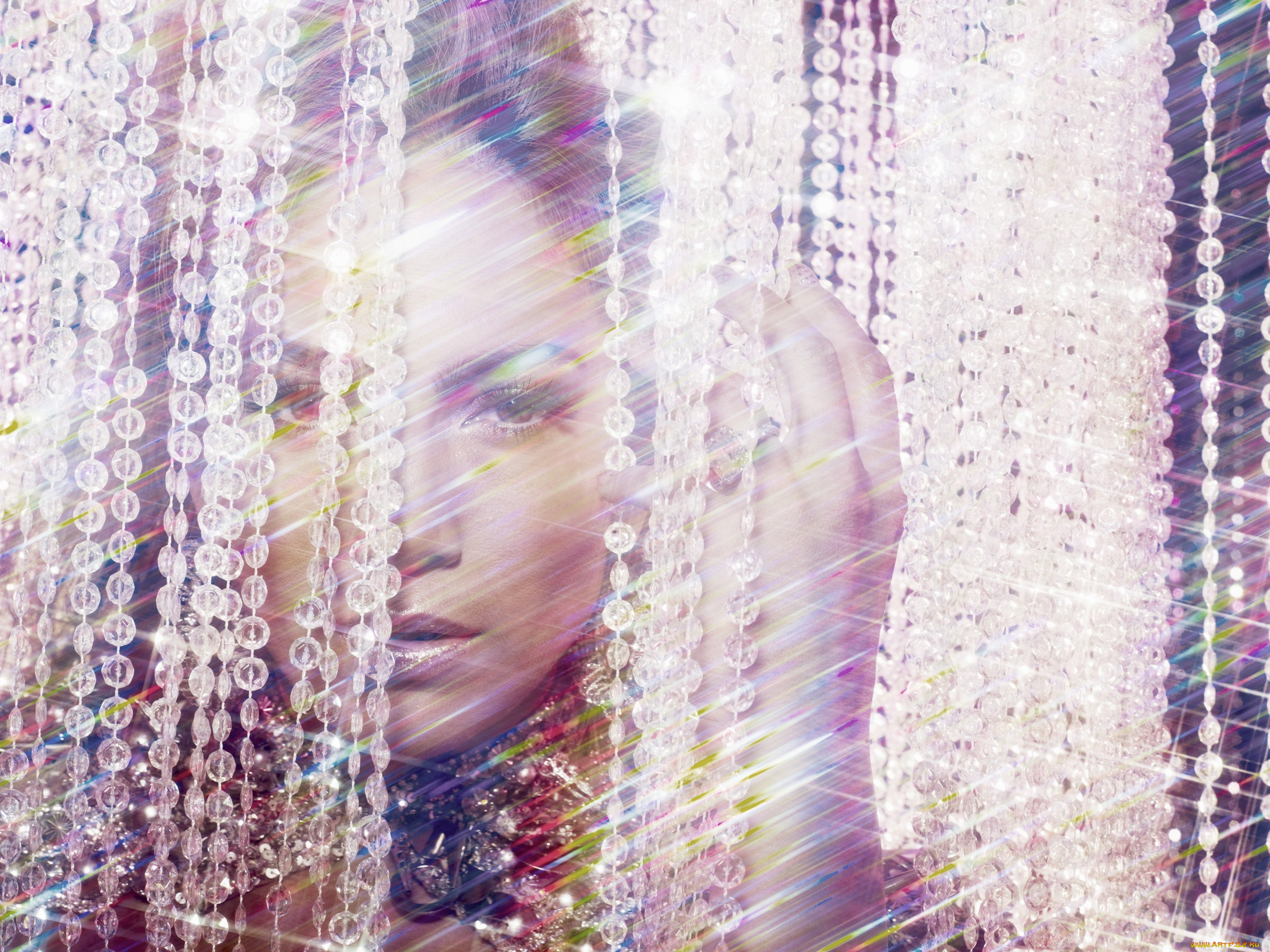 Jennifer, Lopez, девушки, певица, актриса, бусины, блеск