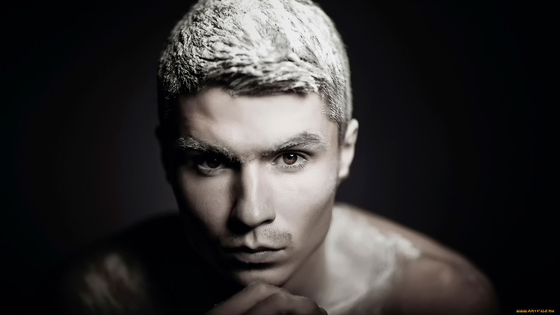 мужчины, -, unsort, парень, портрет, обработка