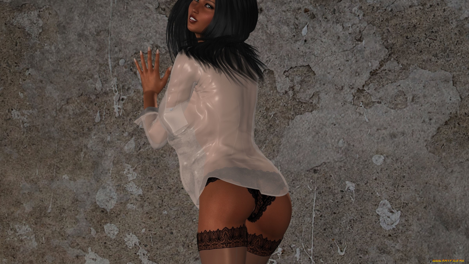 3д, графика, люди, , people, фон, взгляд, девушка