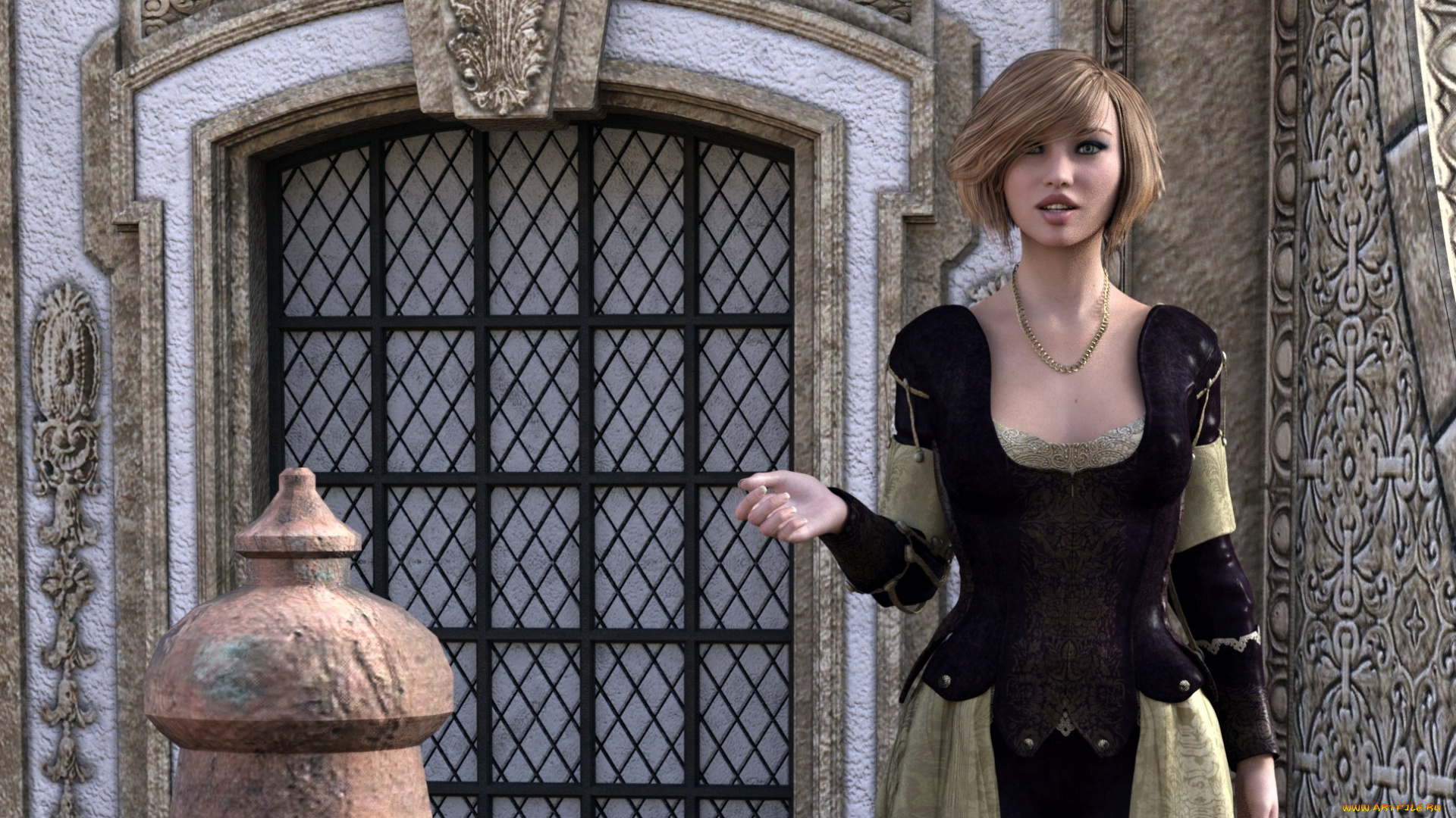 3д, графика, люди, , people, фон, взгляд, девушка