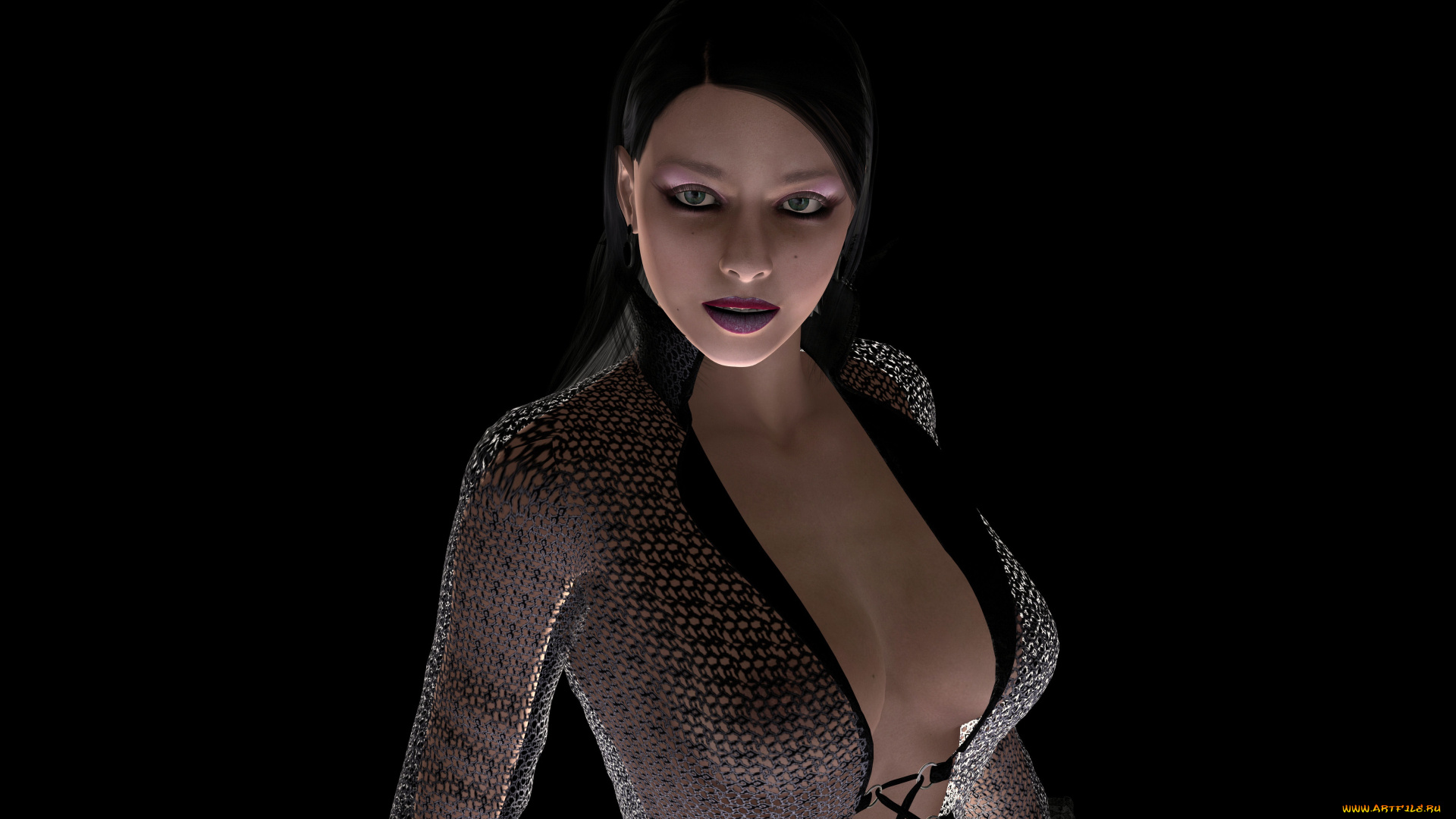 3д, графика, люди, , people, фон, взгляд, девушка