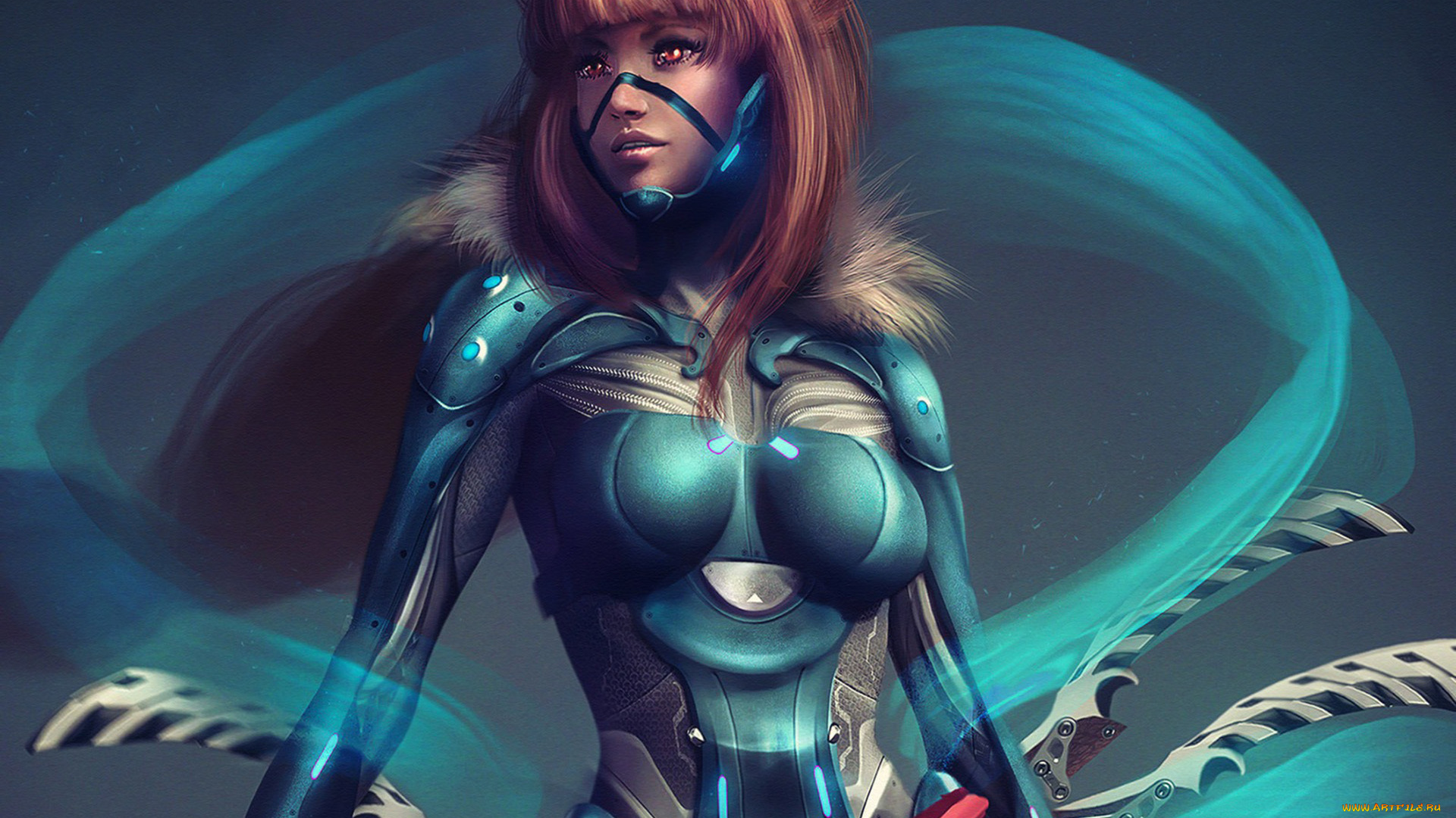 фэнтези, существа, ушки, костюм, девушка