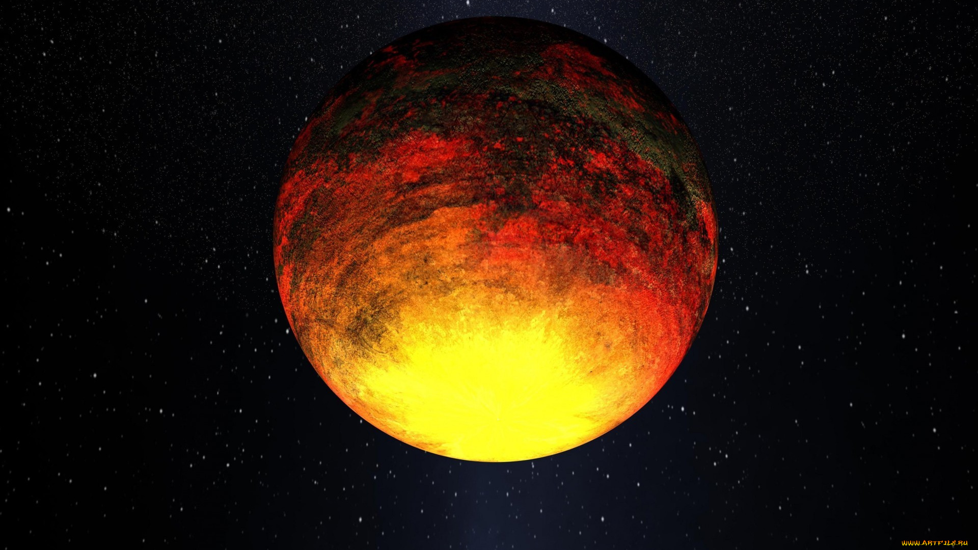 космос, марс, planet, red, yellow