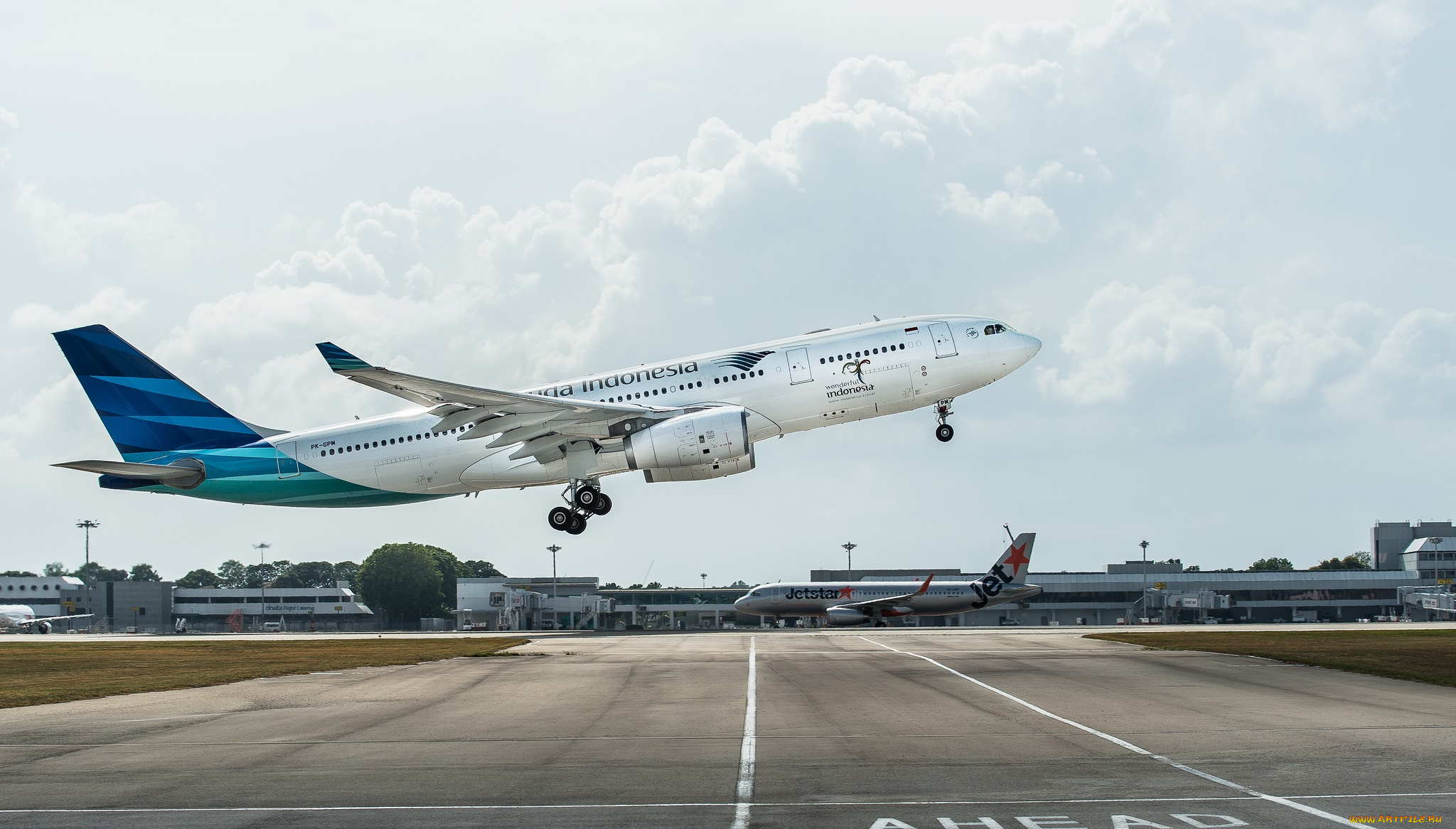 авиация, пассажирские, самолёты, взлет, авиалайнер