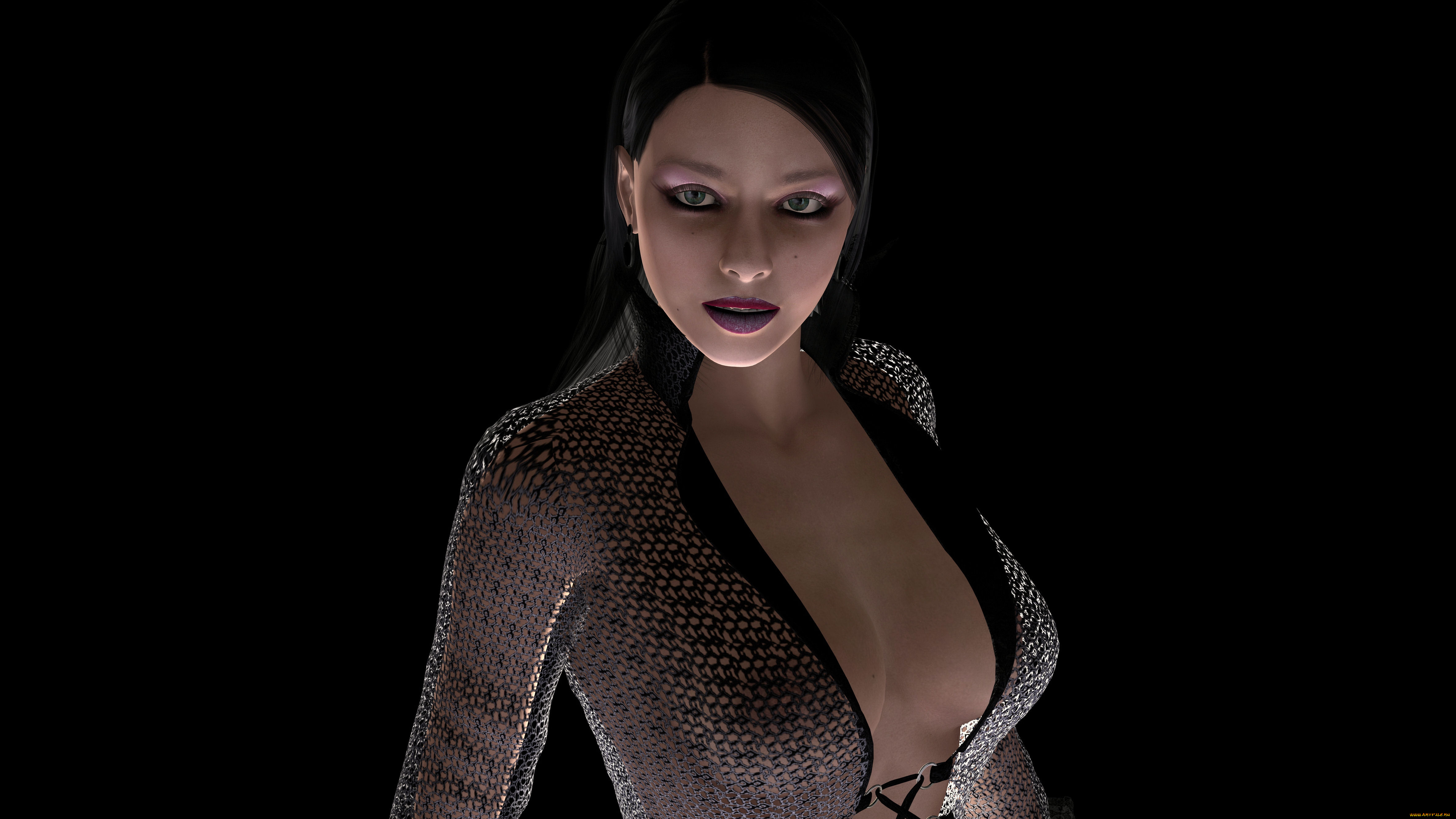 3д, графика, люди, , people, фон, взгляд, девушка