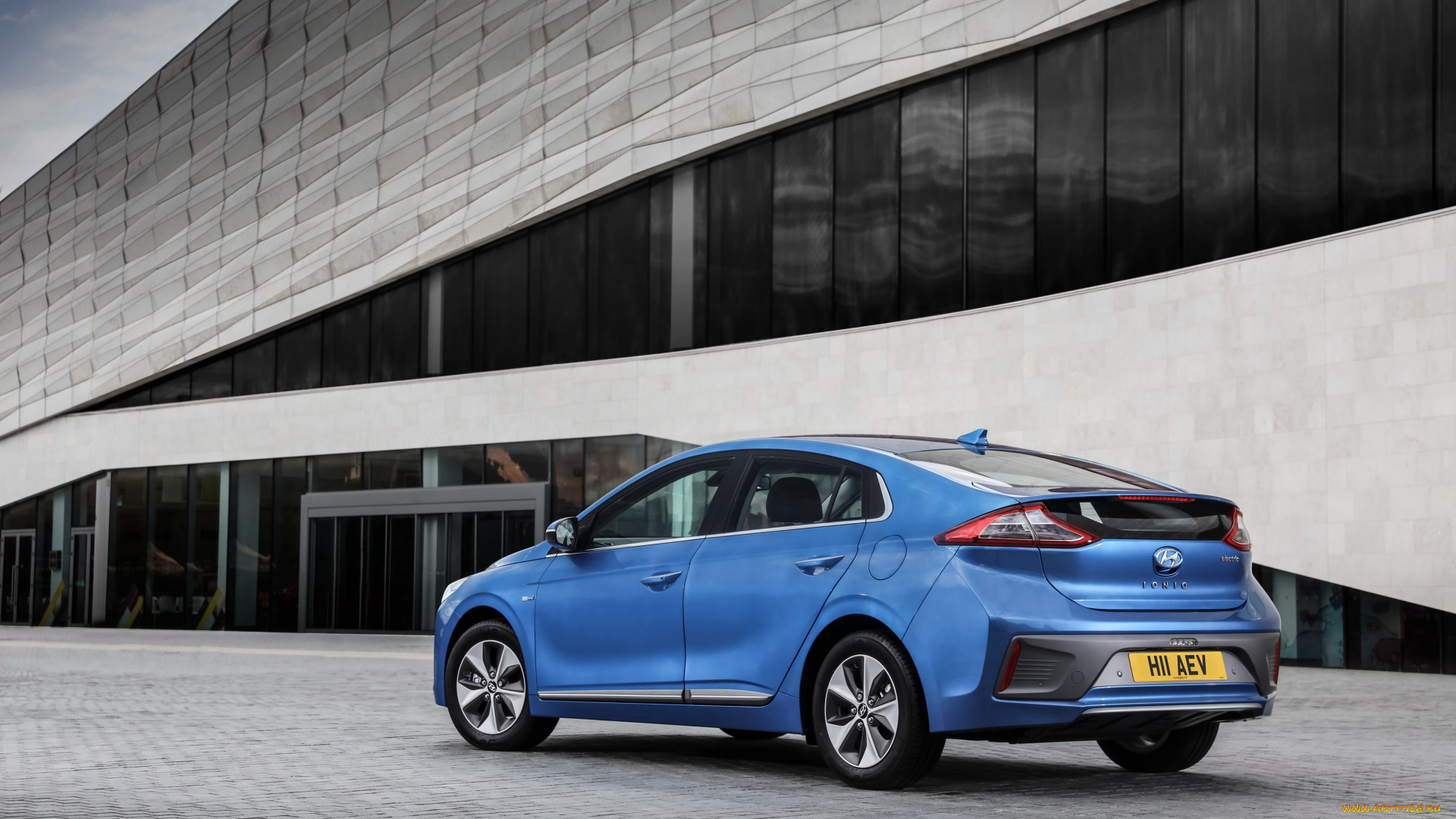 автомобили, hyundai, 2016г, ioniq, electric, uk-spec