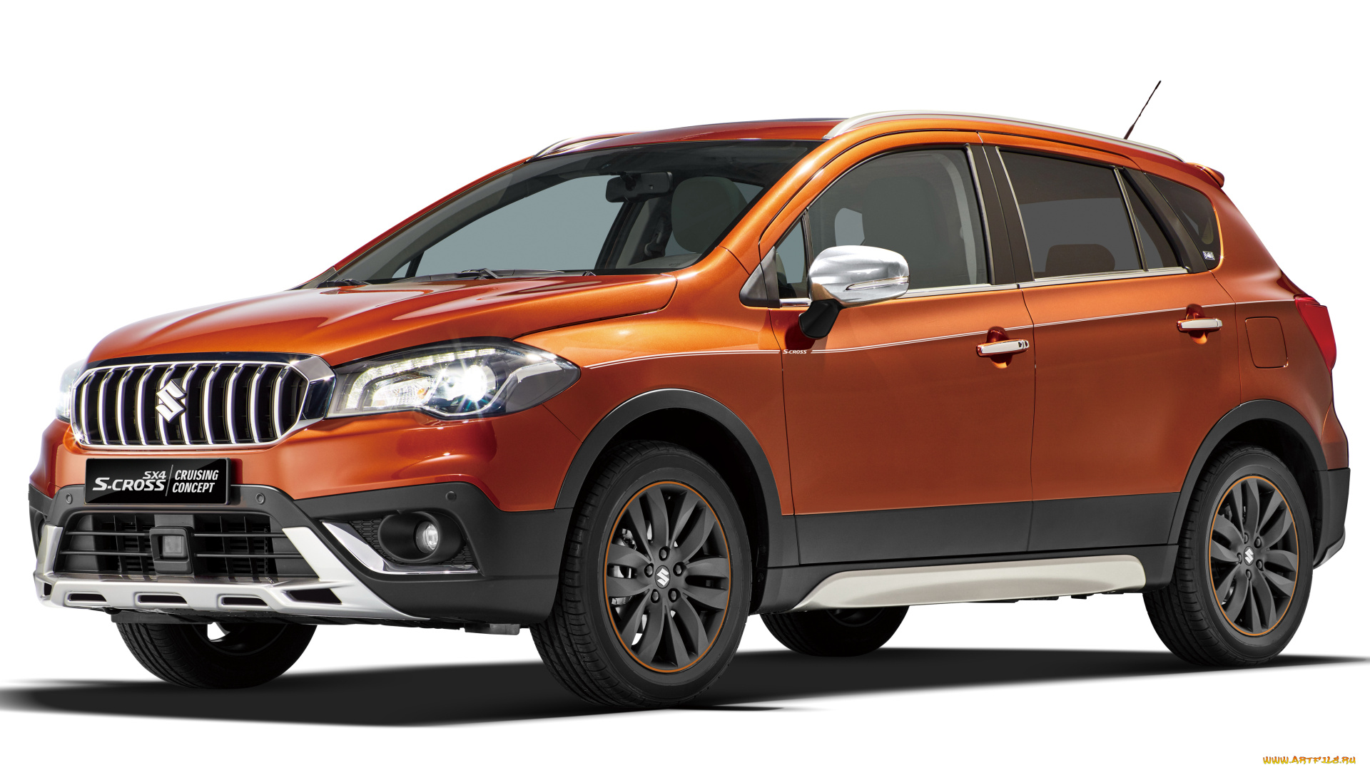 автомобили, suzuki, sx4, s-cross, cruising, concept, 2016г