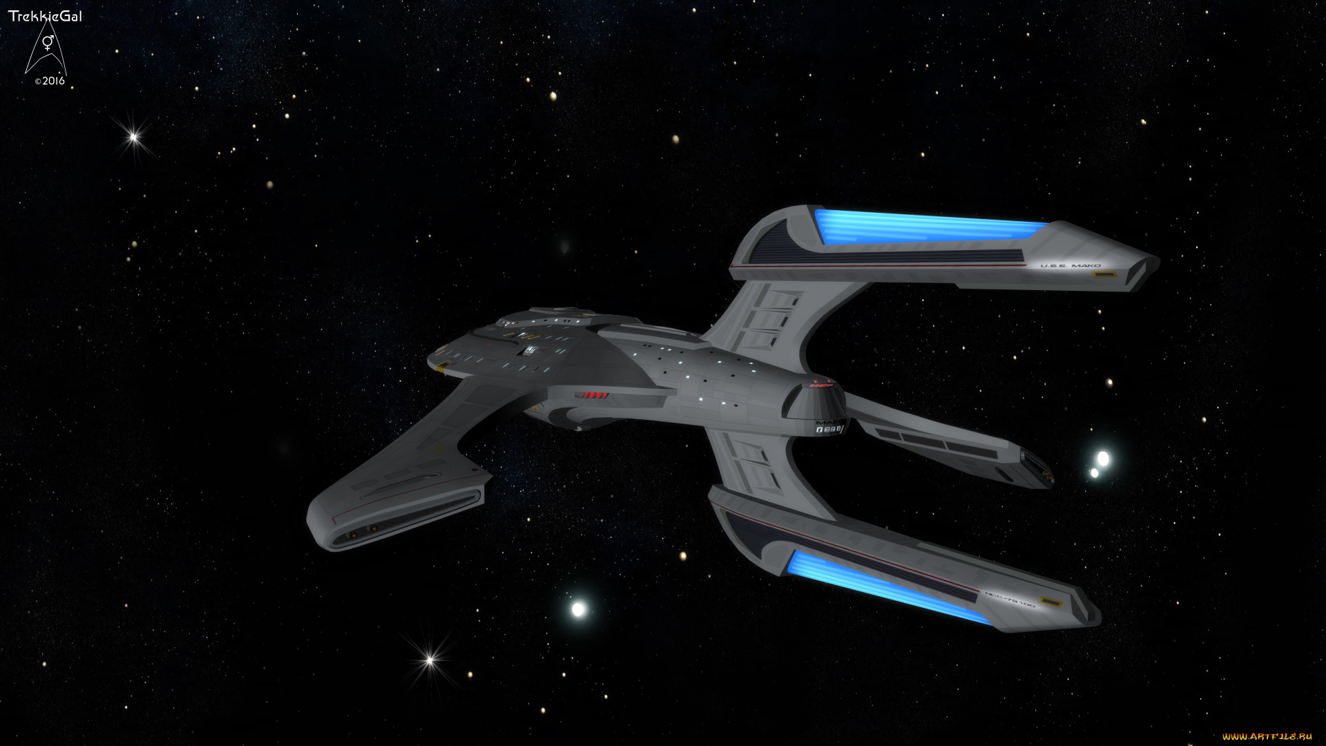 космос, арт, вселенная, полет, космический, корабль