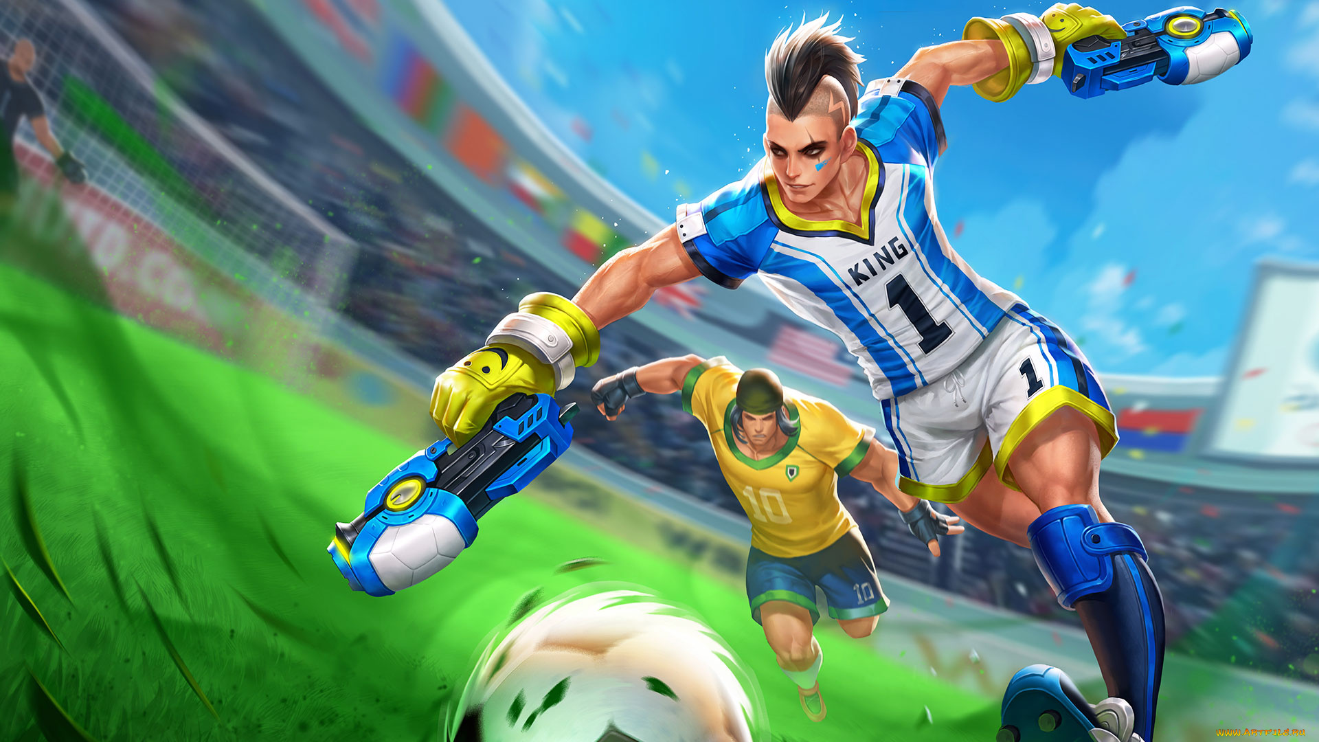 видео, игры, king, of, glory, персонаж