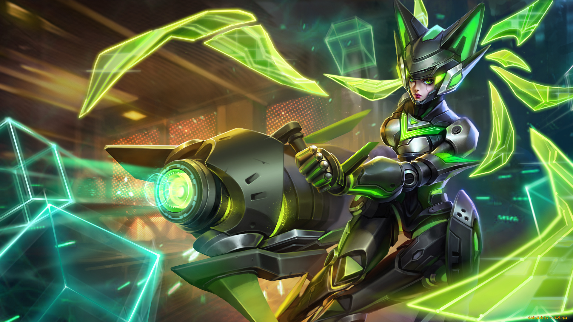 видео, игры, king, of, glory, персонаж