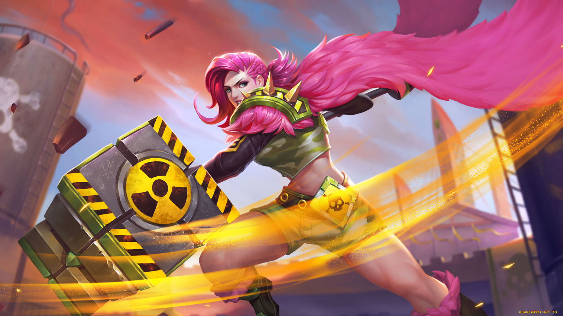 видео, игры, king, of, glory, персонаж