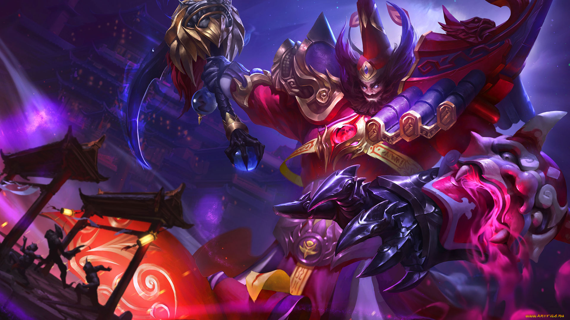 видео, игры, king, of, glory, персонаж