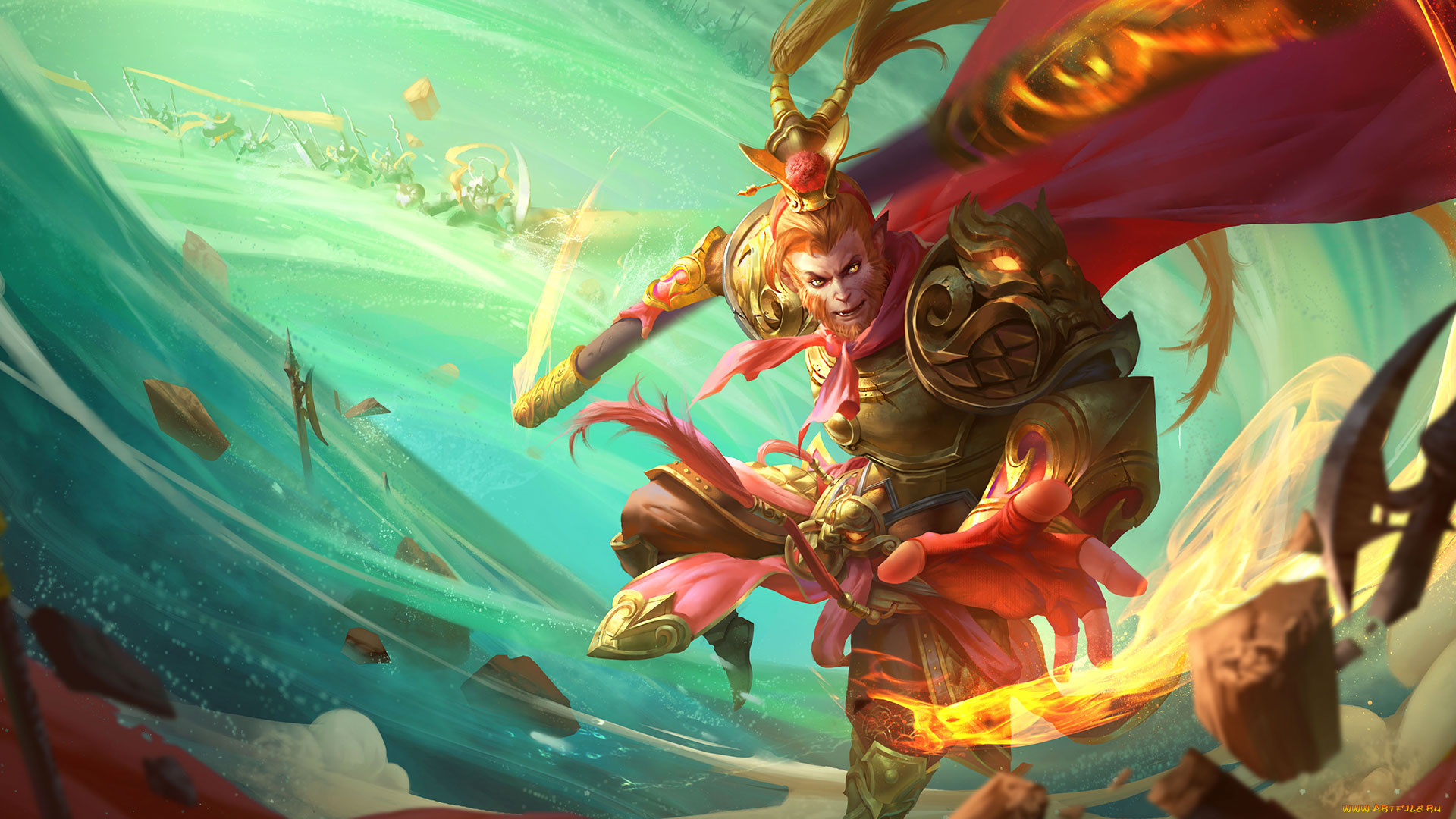 видео, игры, king, of, glory, персонаж