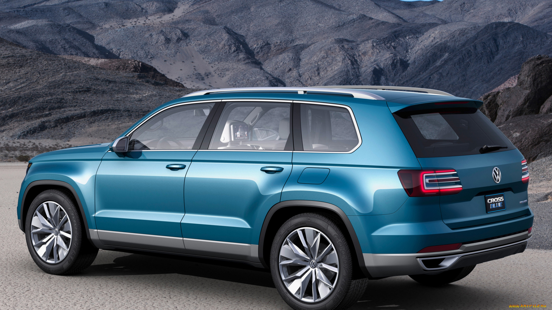 volkswagen, cross, blue, concept, 2013, автомобили, volkswagen, blue, cross, crossover, 2013, concept