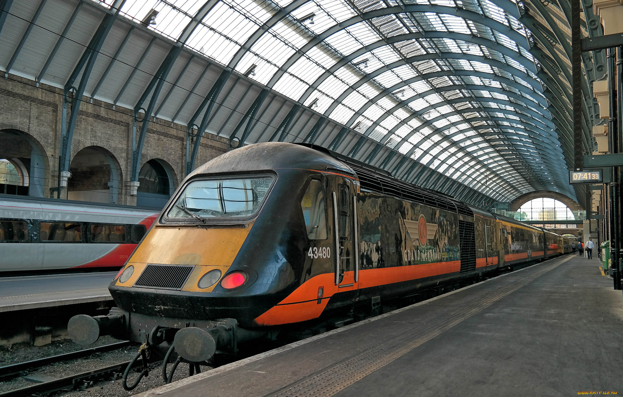 техника, поезда, состав, локомотив, рельсы