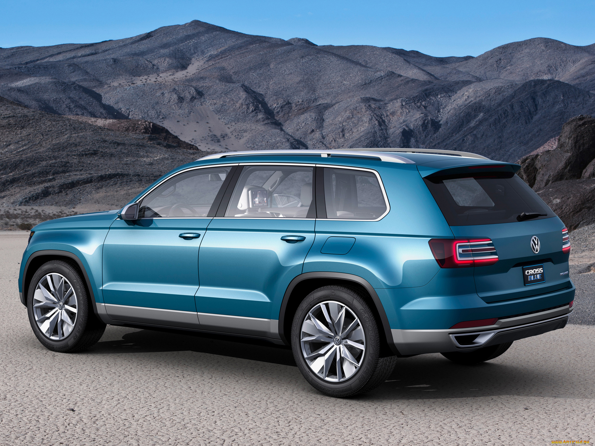 volkswagen, cross, blue, concept, 2013, автомобили, volkswagen, blue, cross, crossover, 2013, concept