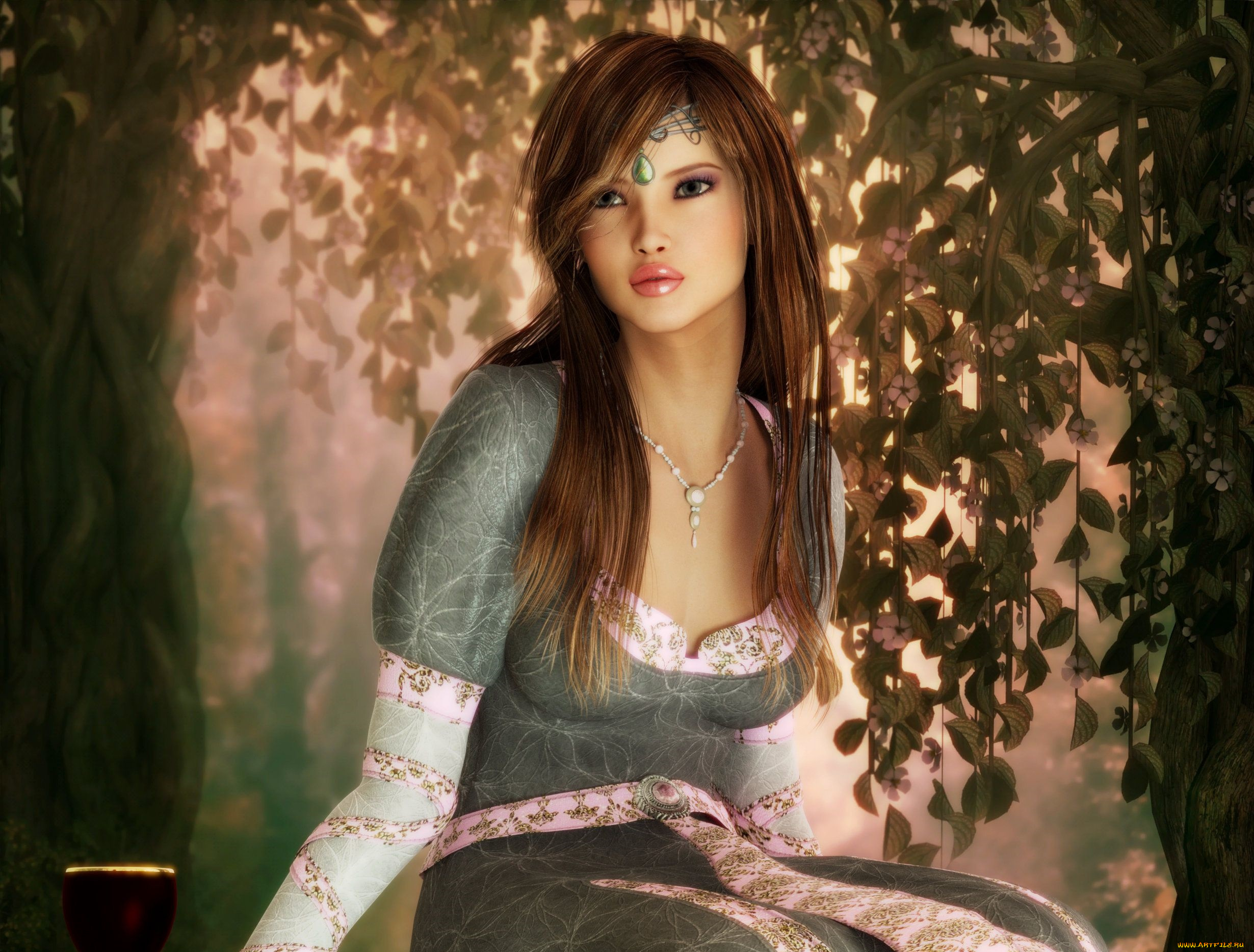 3д, графика, люди, , people, фон, взгляд, девушка