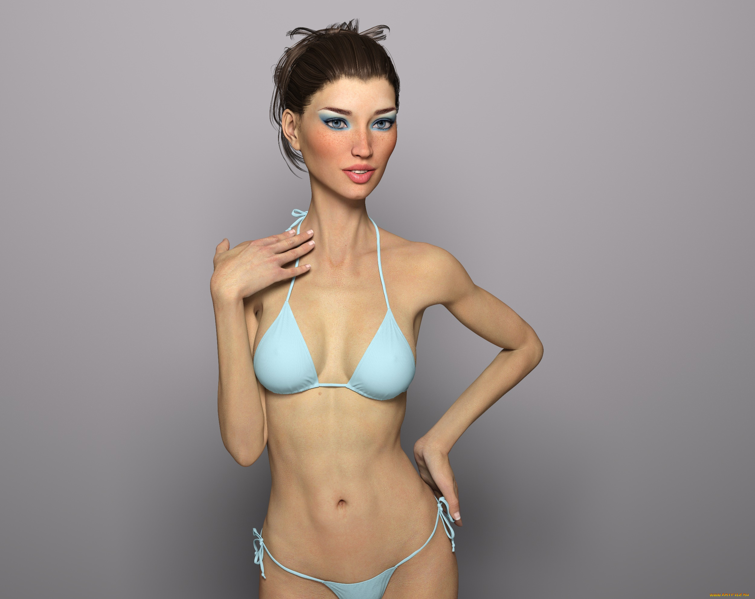 3д, графика, люди, , people, фон, взгляд, девушка