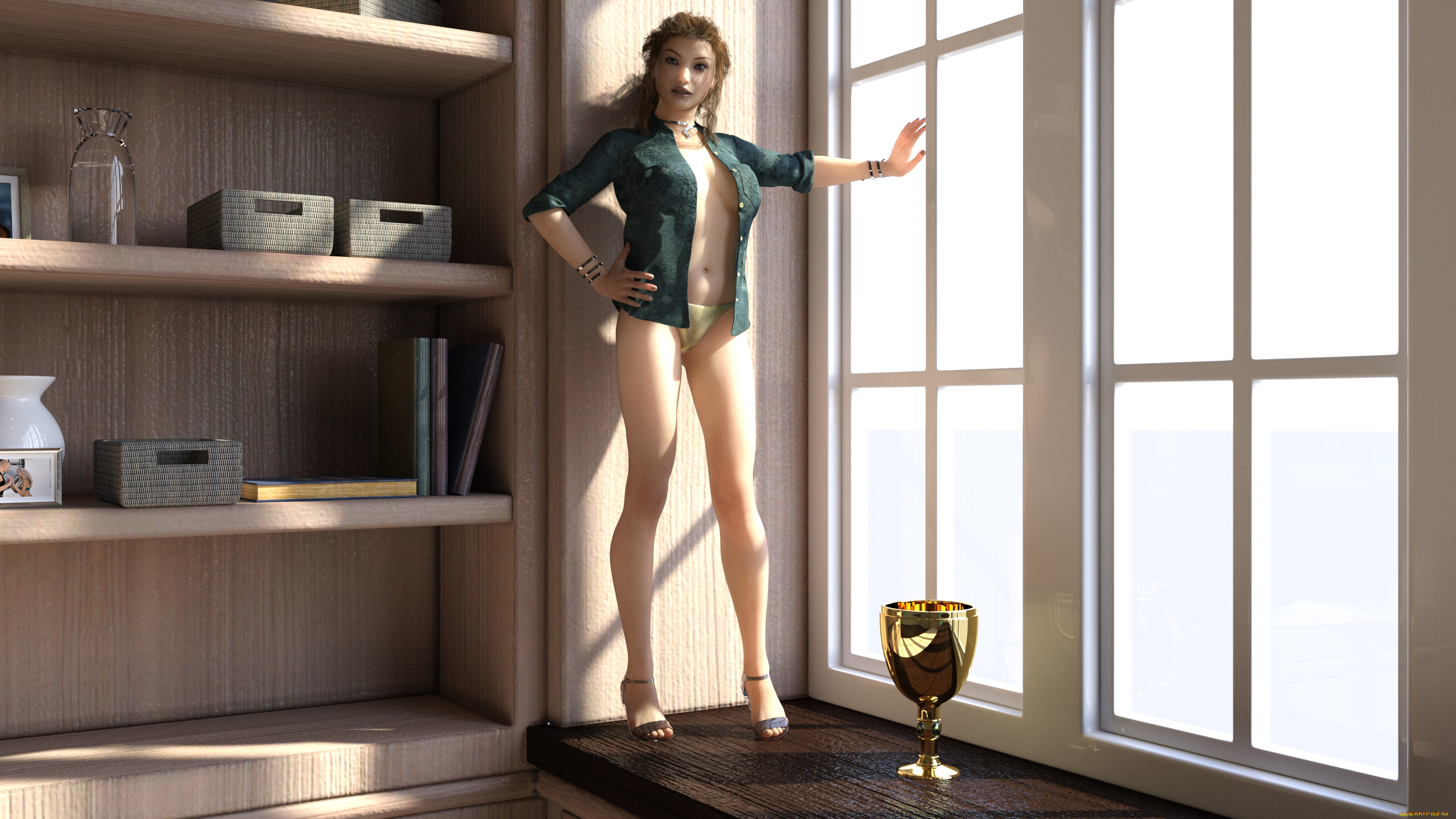 3д, графика, люди, , people, взгляд, девушка, фон