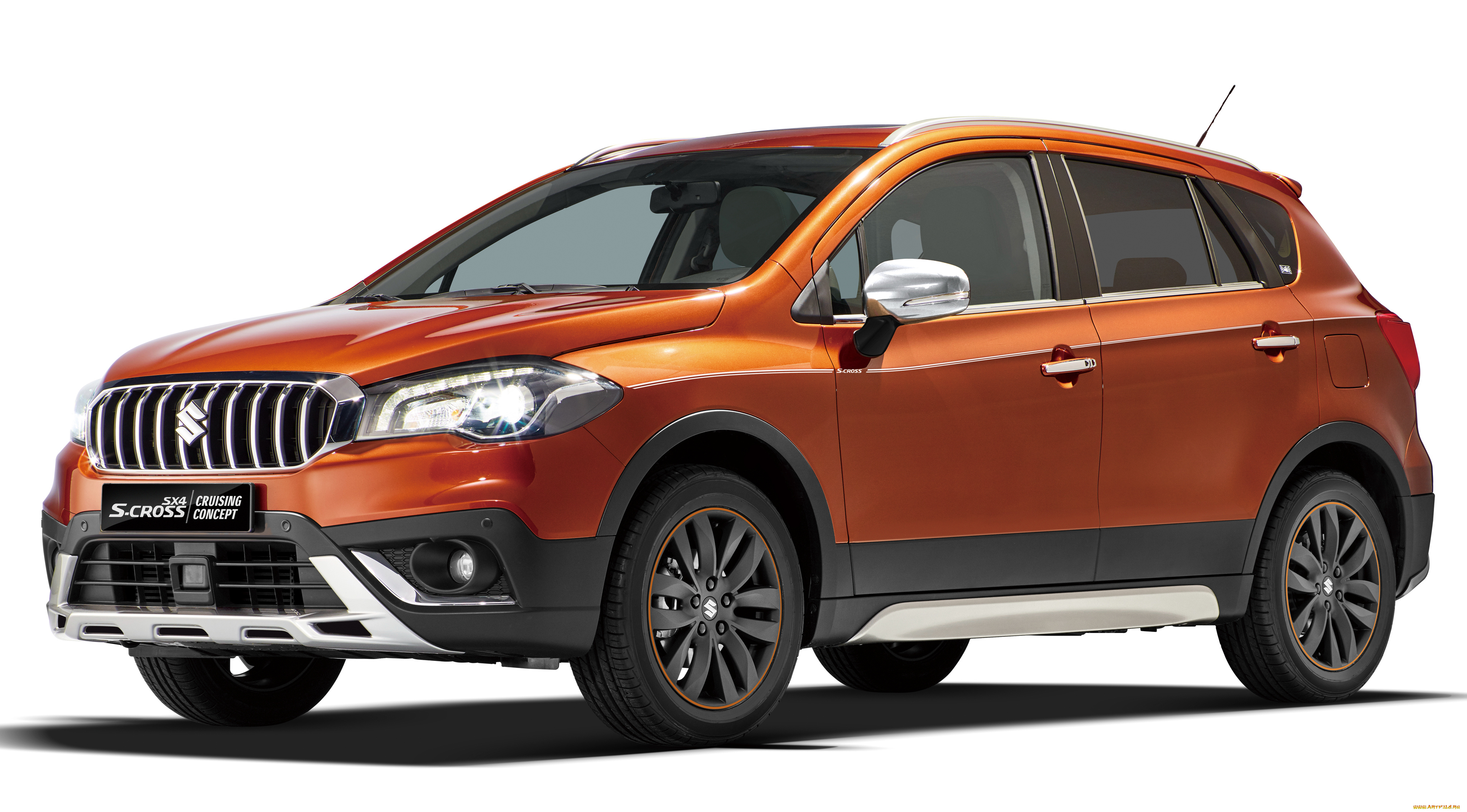 автомобили, suzuki, sx4, s-cross, cruising, concept, 2016г