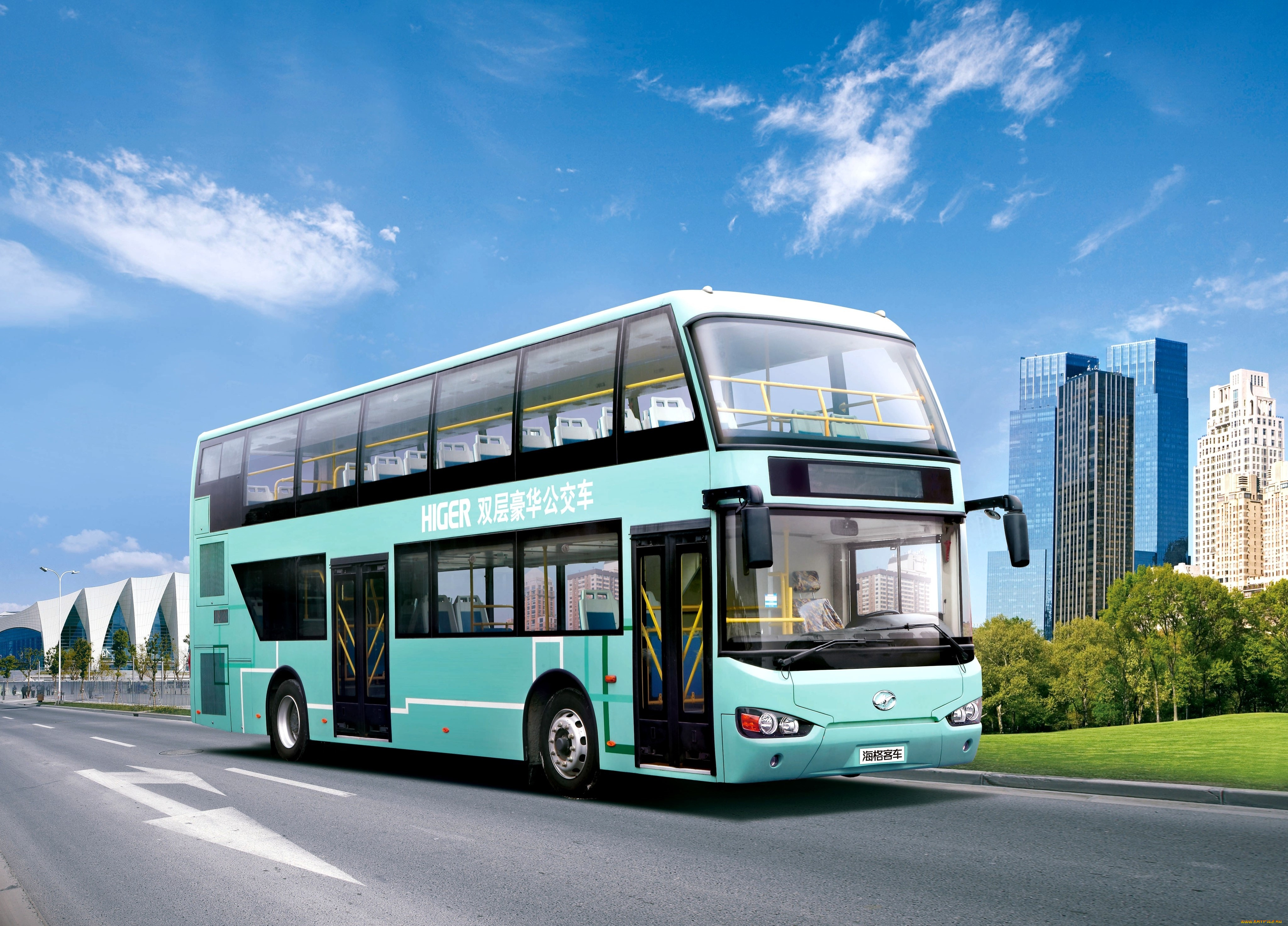 автомобили, автобусы, higer