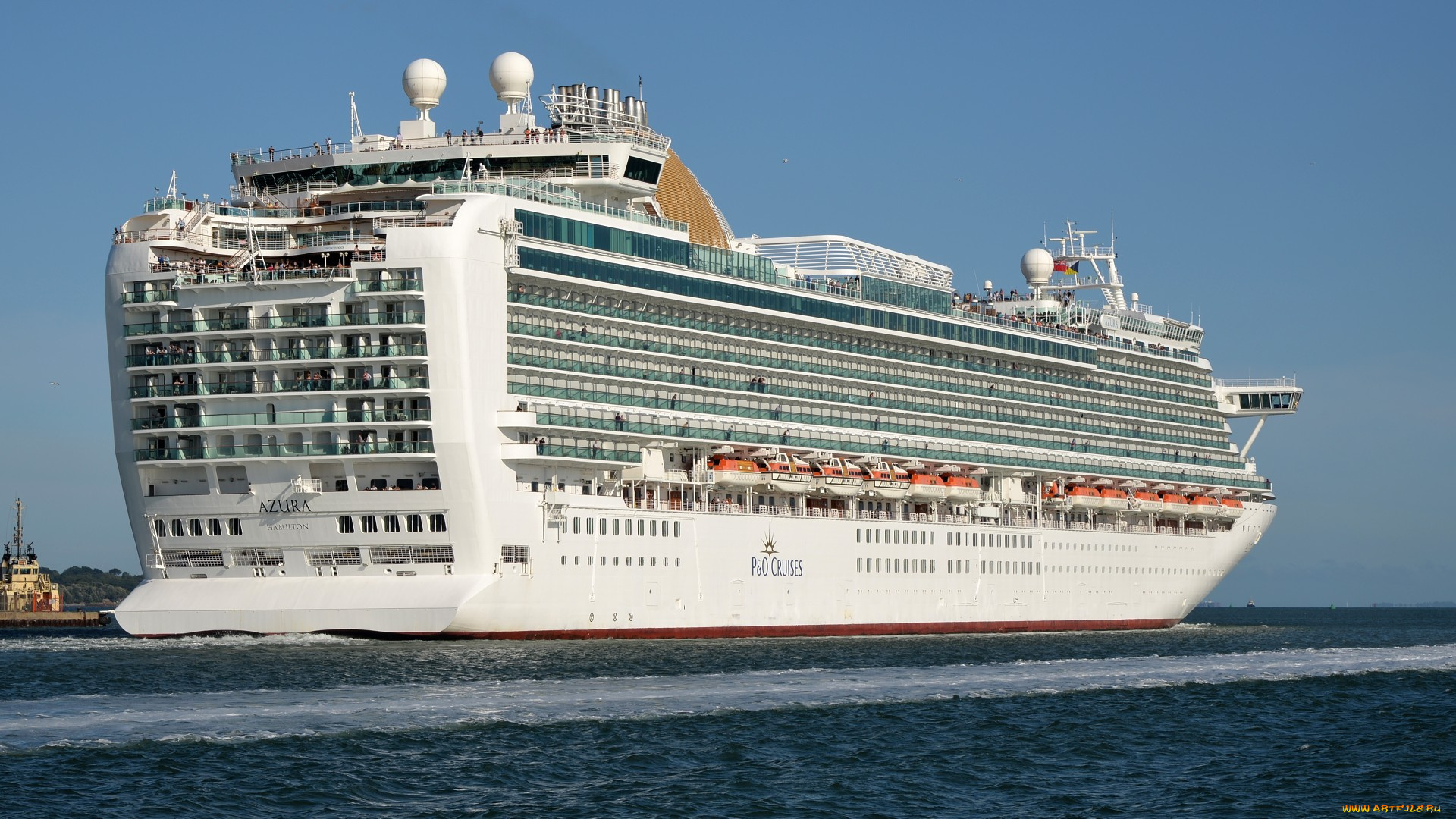 azura, корабли, лайнеры, круиз, лайнер