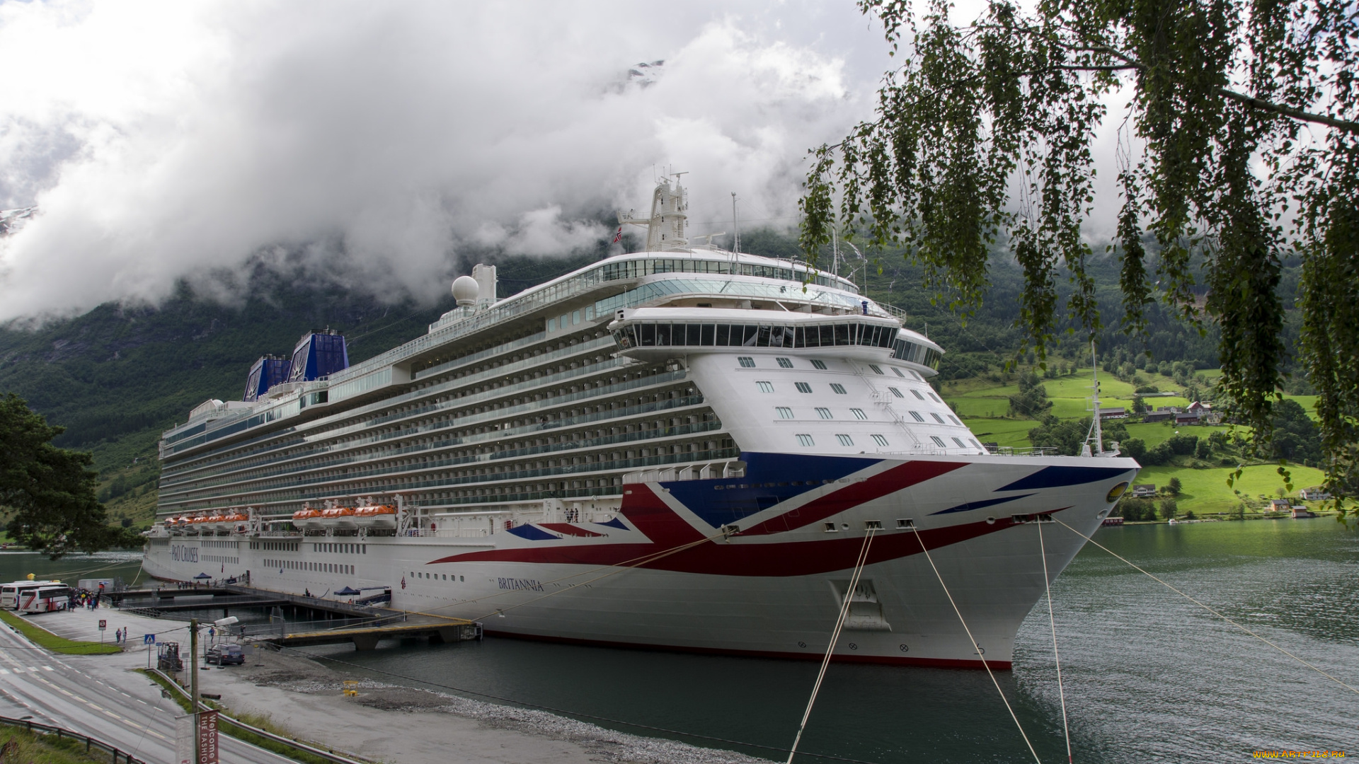 britannia, корабли, лайнеры, круиз, лайнер