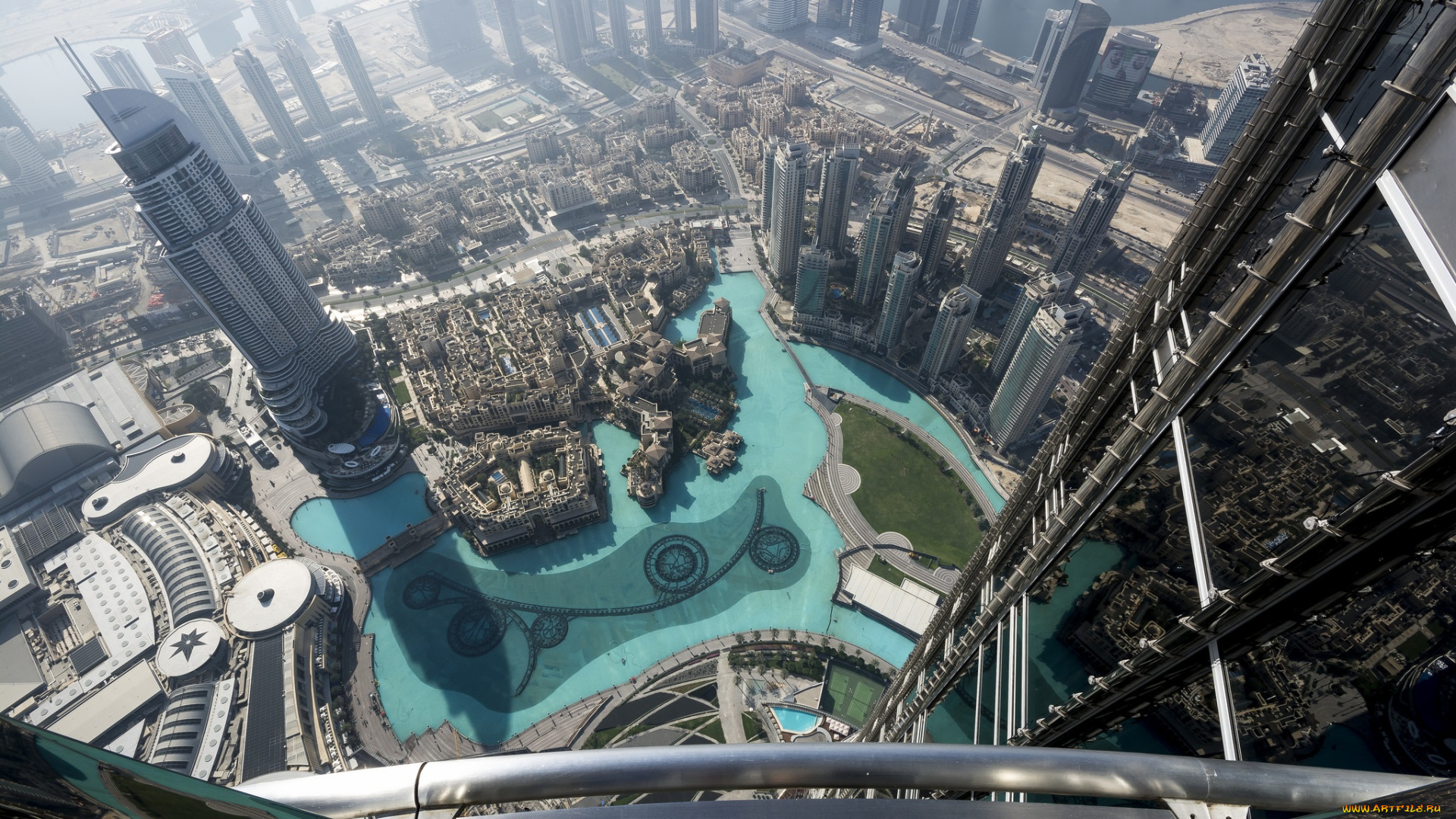 burj, khalifa, , dubai, города, дубай, , оаэ, небоскребы, панорама