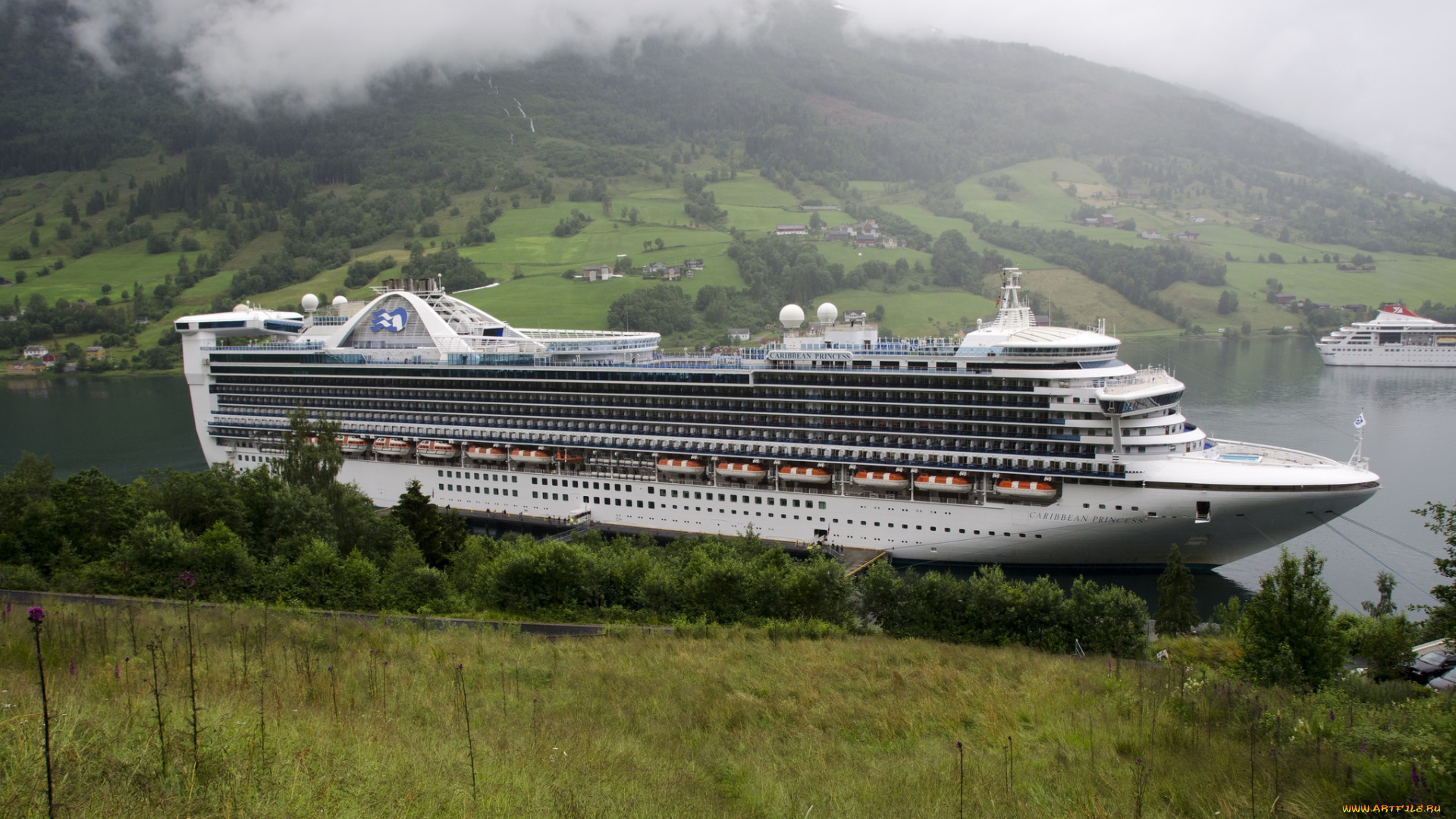 caribbean, princess, корабли, лайнеры, лайнер, круиз