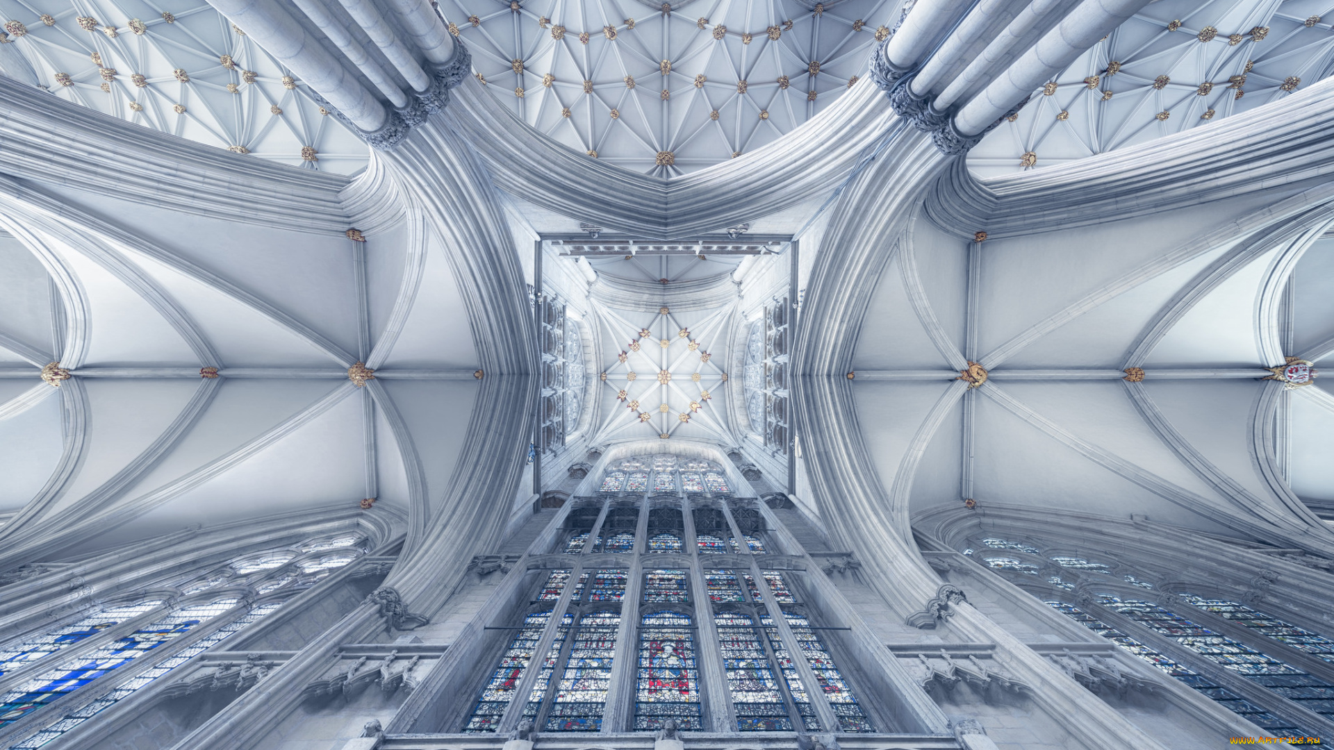 интерьер, убранство, , роспись, храма, потолок