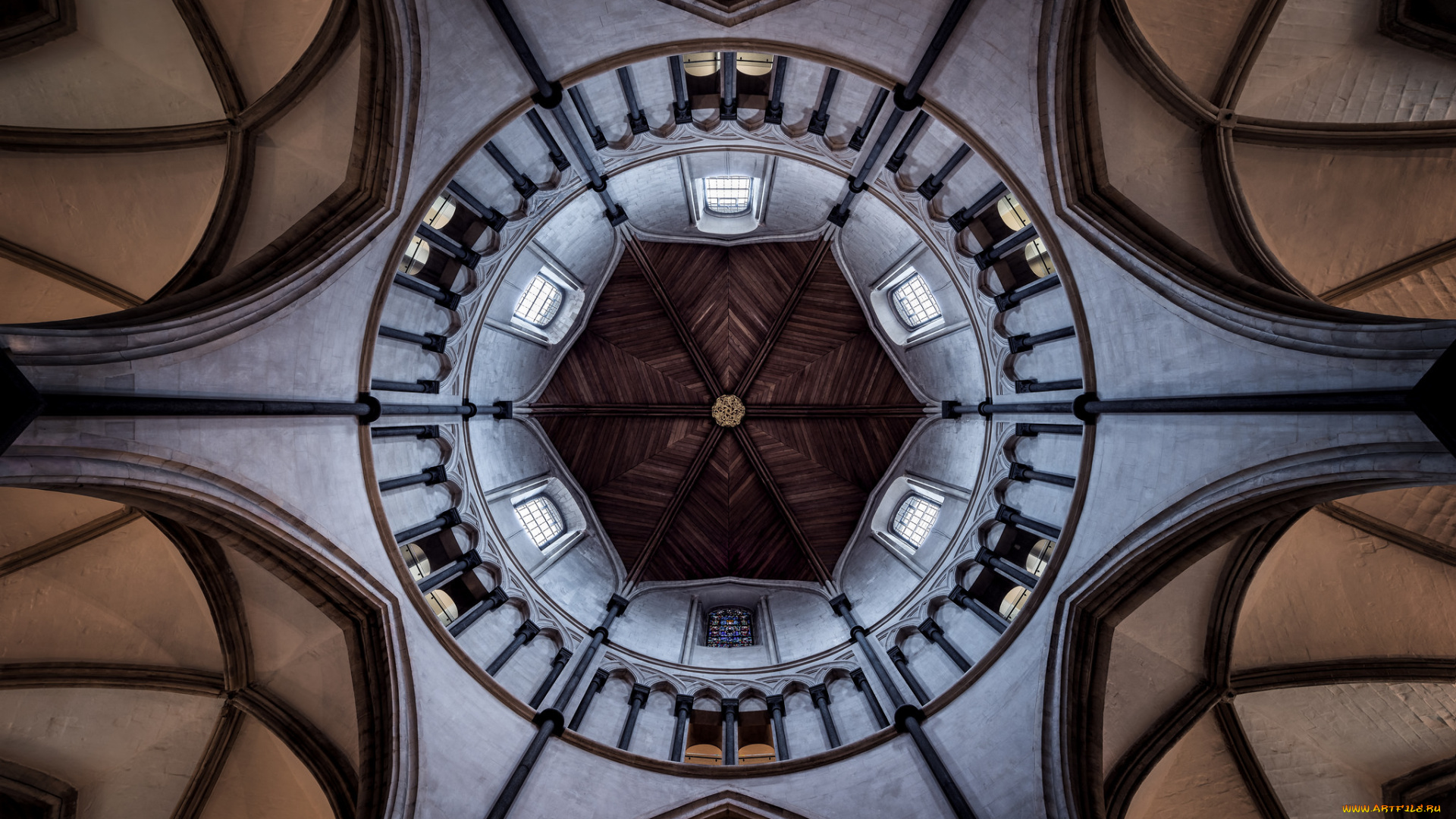 интерьер, убранство, , роспись, храма, потолок