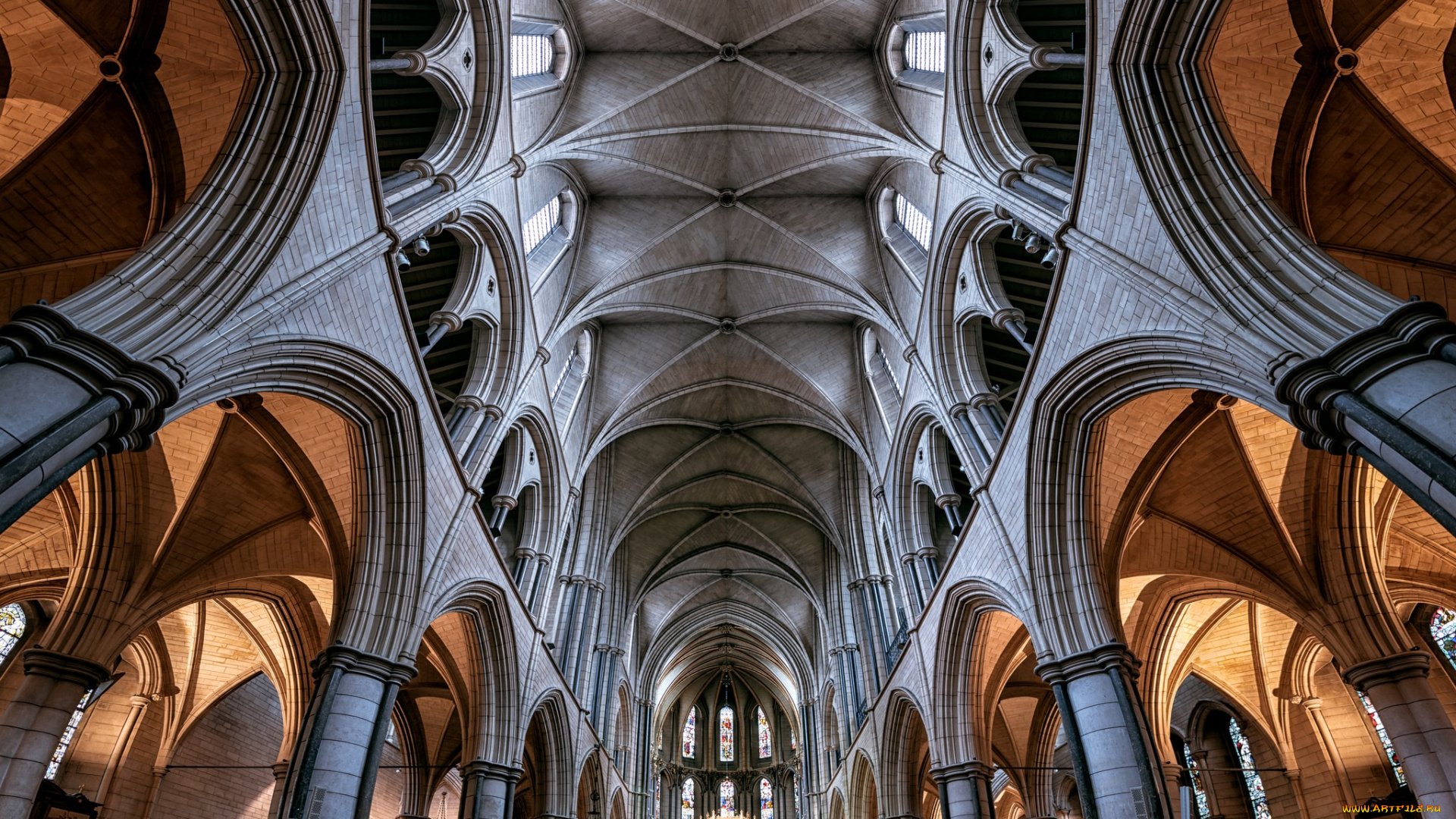 интерьер, убранство, , роспись, храма, потолок