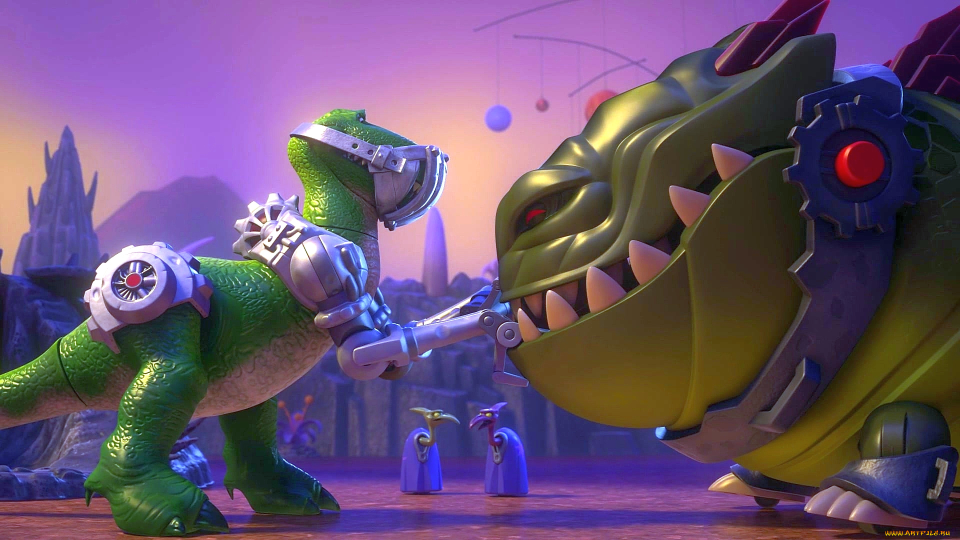 мультфильмы, toy, story, that, time, forgot, динозавр, игрушка