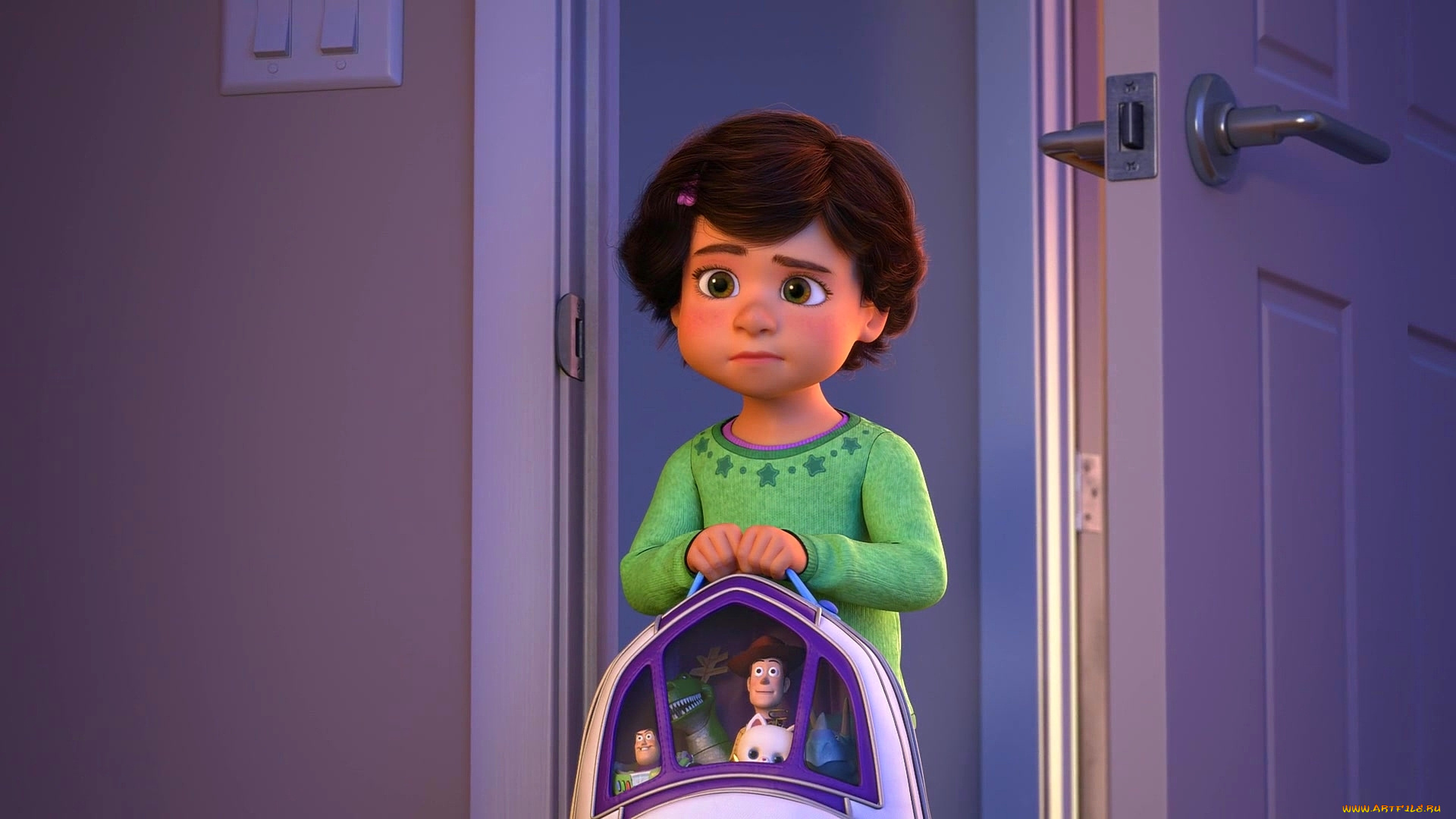 мультфильмы, toy, story, that, time, forgot, рюкзак, девочка