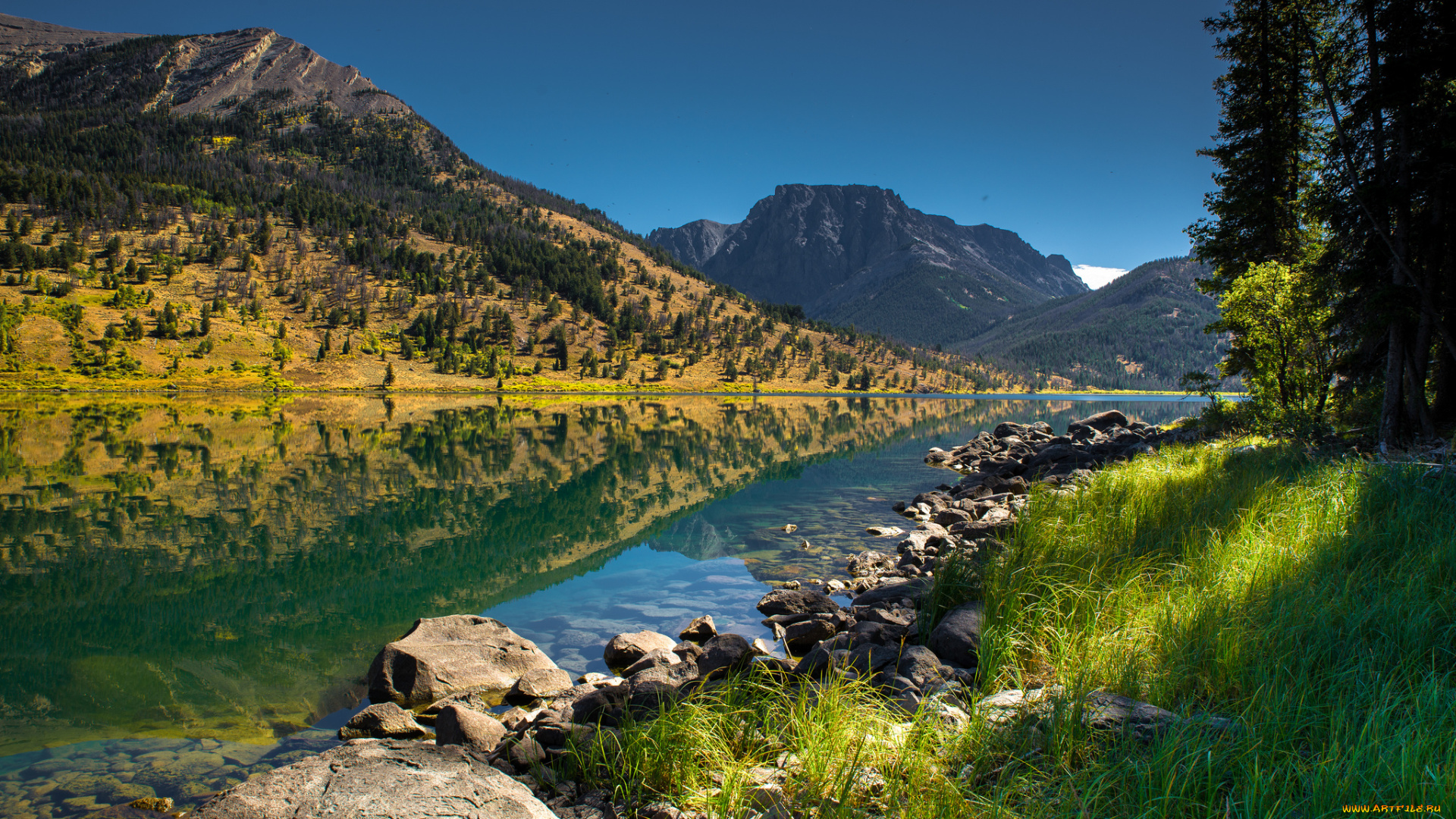 природа, горы, простор