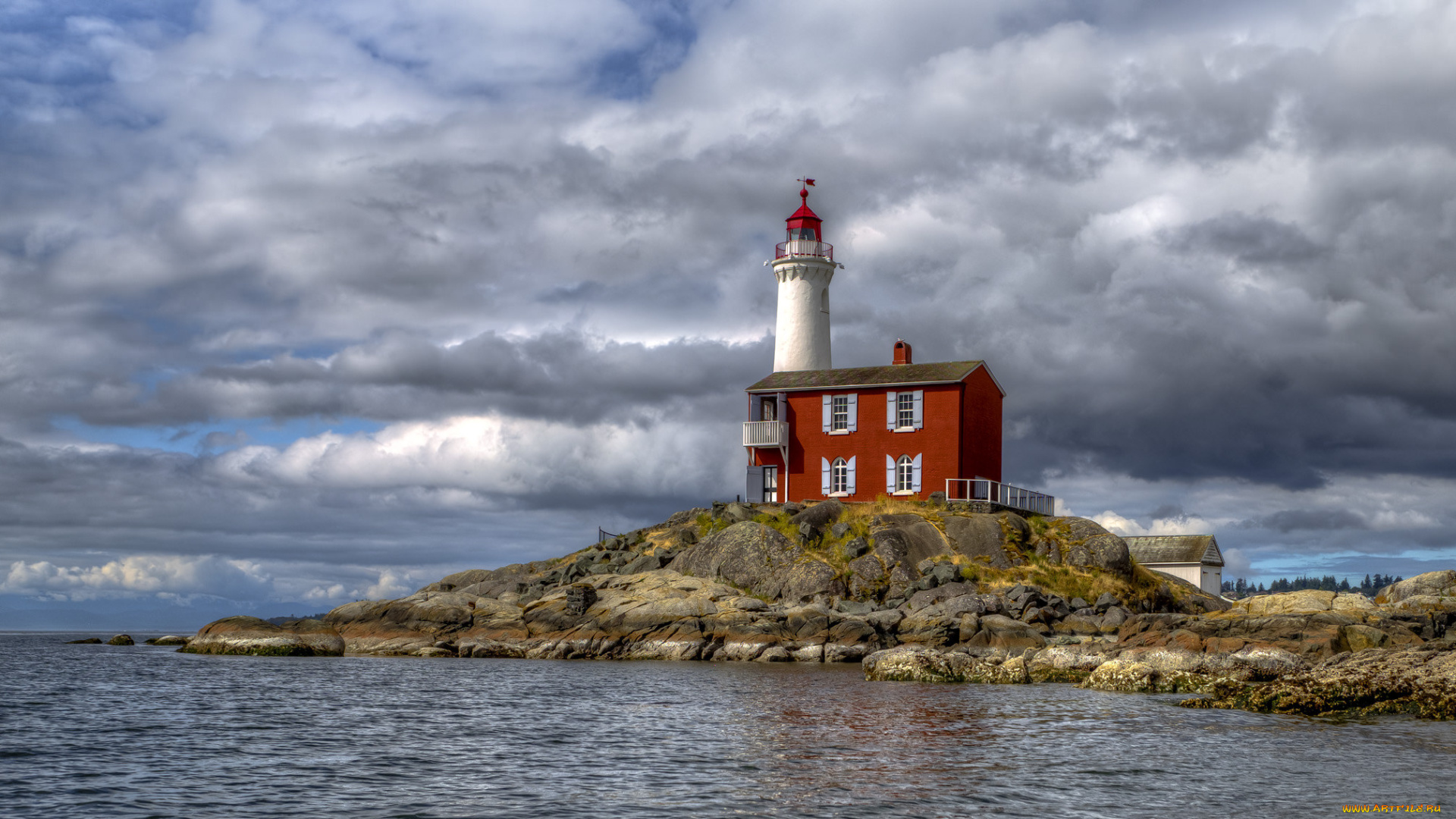 природа, маяки, простор