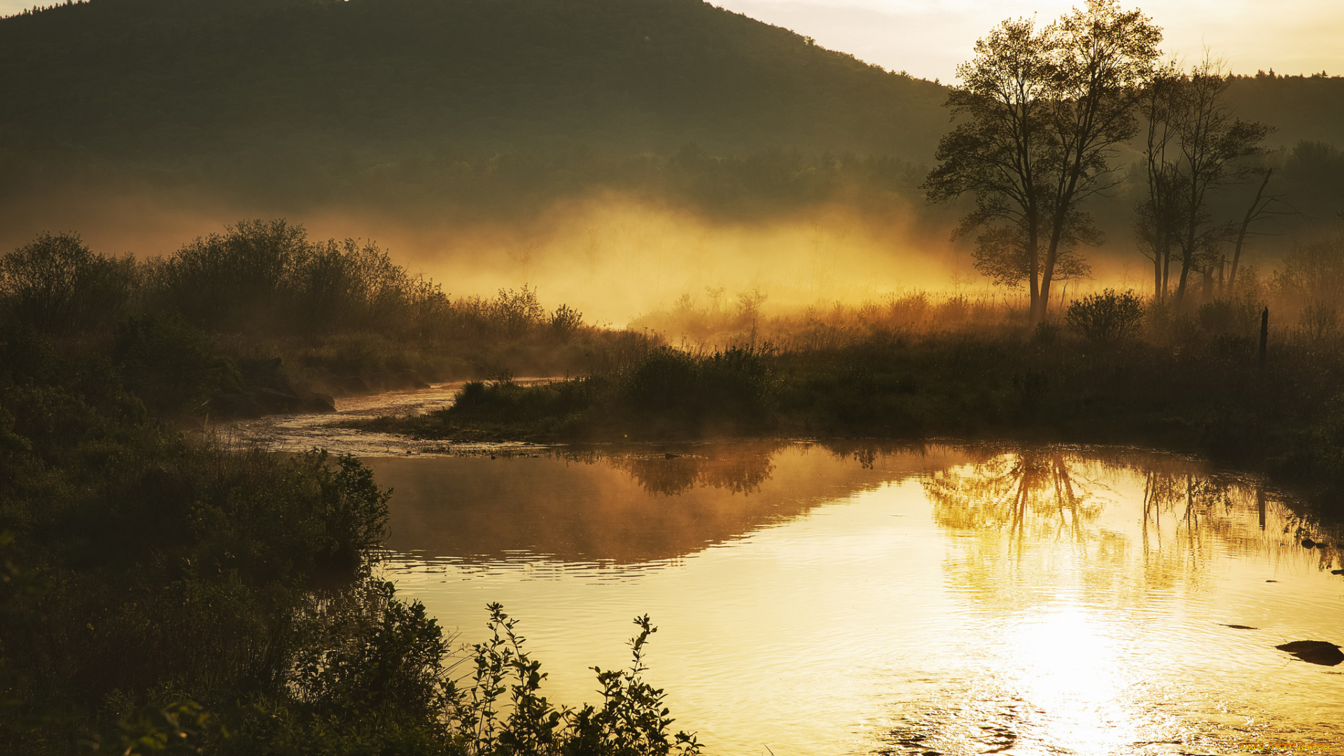 природа, реки, озера, простор