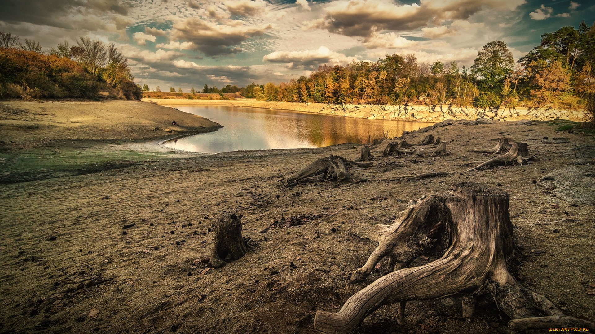 природа, реки, озера, простор